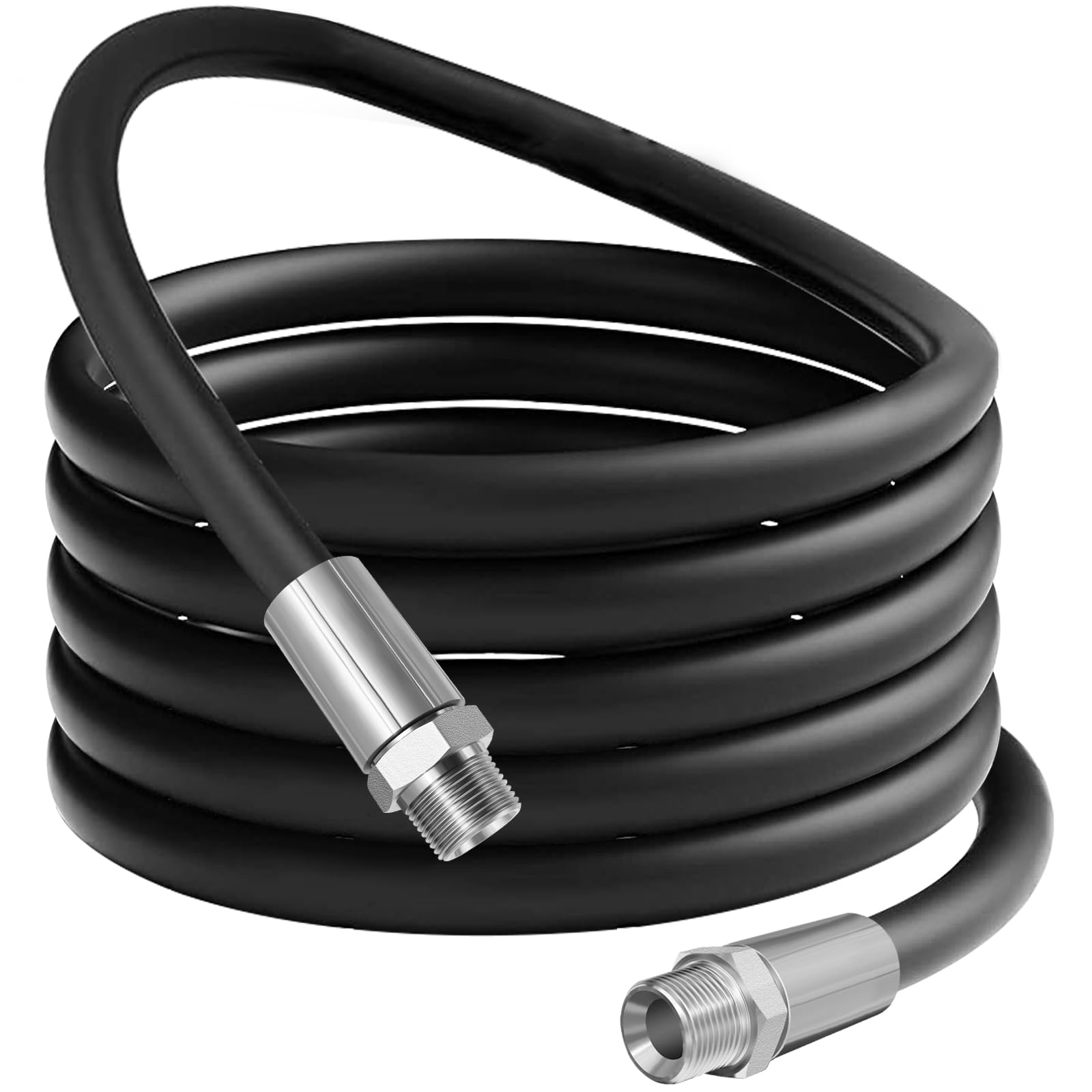 Boltigen 3/4 Fuel Transfer Hose, 20FT Farm Pump Tube Fuel Hose for Dispensing Diesel Fuel, Gasoline, Kerosene and Biodiesel