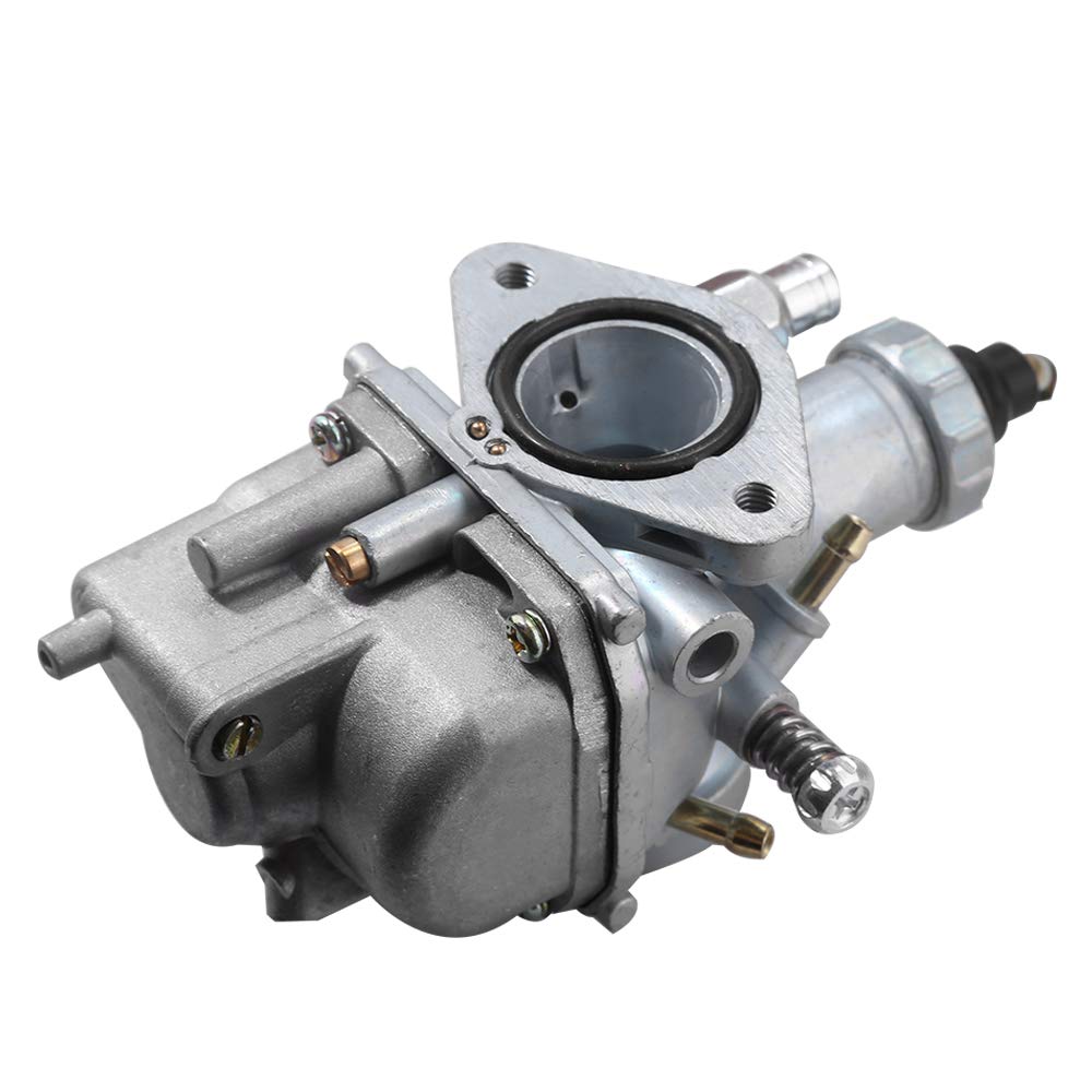 Carburetor w/Fuel Line Bolts Replacement for Yamaha Breeze Grizzly Grizzly 125 YFM125 Moto 4 YFM225 Timberwolf 250 YFB250