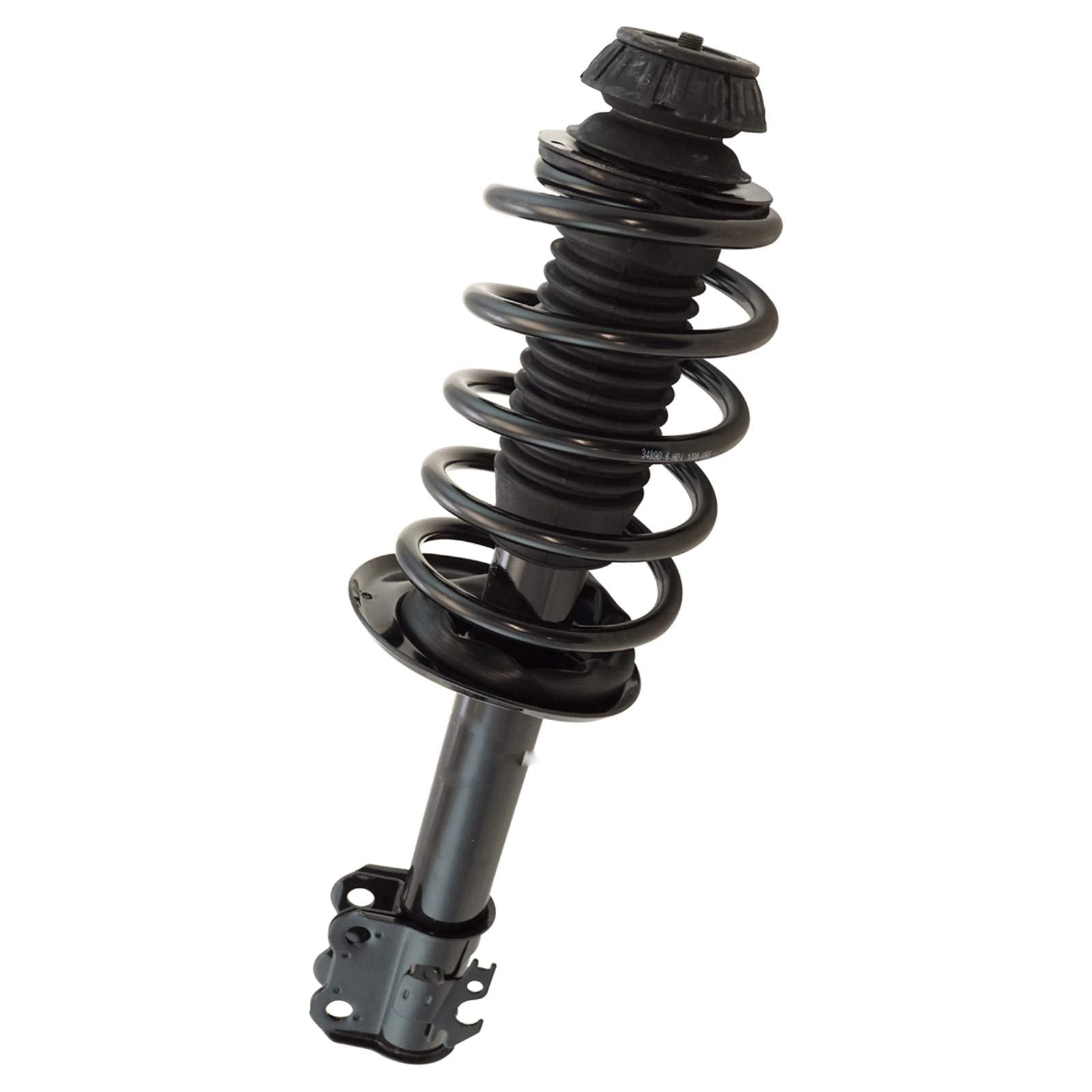 Trq Front Left Complete Strut & Coil Spring Assembly Drivers Side Compatible With 2012-2018 Toyota Prius C