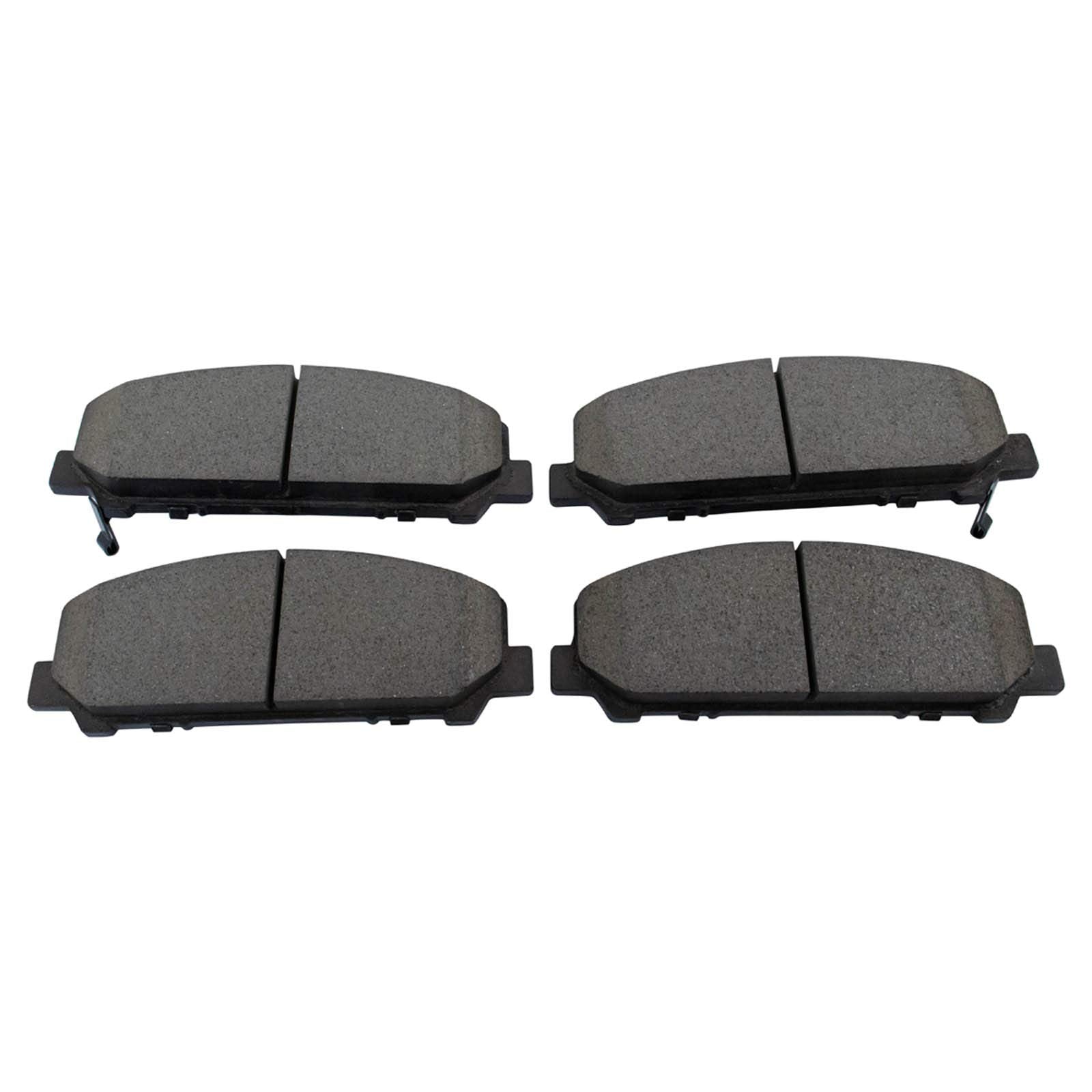 TRQ Front Brake Pads Ceramic Compatible with 2005-2013 INFINITI QX56 2014-2021 QX80 2006-2019 Nissan Armada 2008-2021 TITAN 2011
