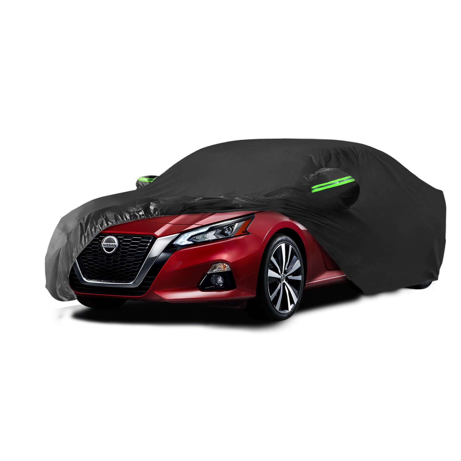 Proadsy 2025 Upgrade 6 Layers Car Cover Compatible With Nissan Altima 1998-2024 2025 Windproof All Weather Waterproof Sun Rain U