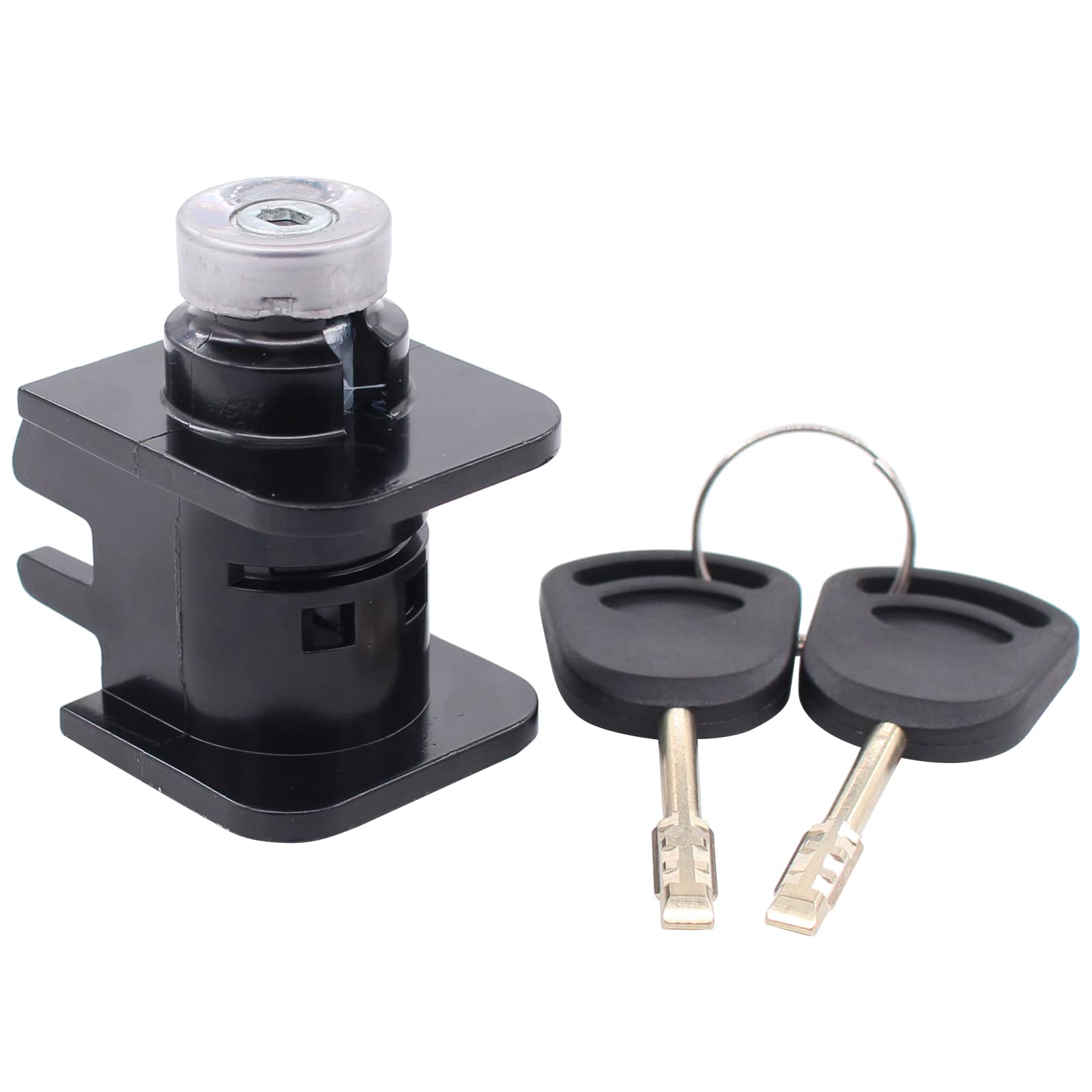 ApplianPar Hood Latch Catch & Lock Cylinder for Ford Transit Connect 2010-2013, Black, Model 8T1Z-16700-A