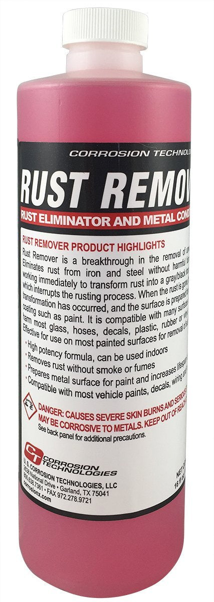 Corrosion Technologies 22103 Rust Remover 16 Fl Oz