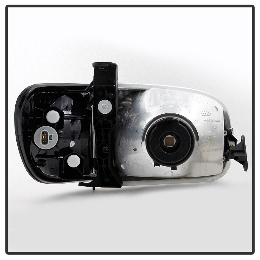 Acanii - For Blk 2000-2004 Toyota Tundra Regula/Access Cab Headlights Headlamp Driver + Passenger Side