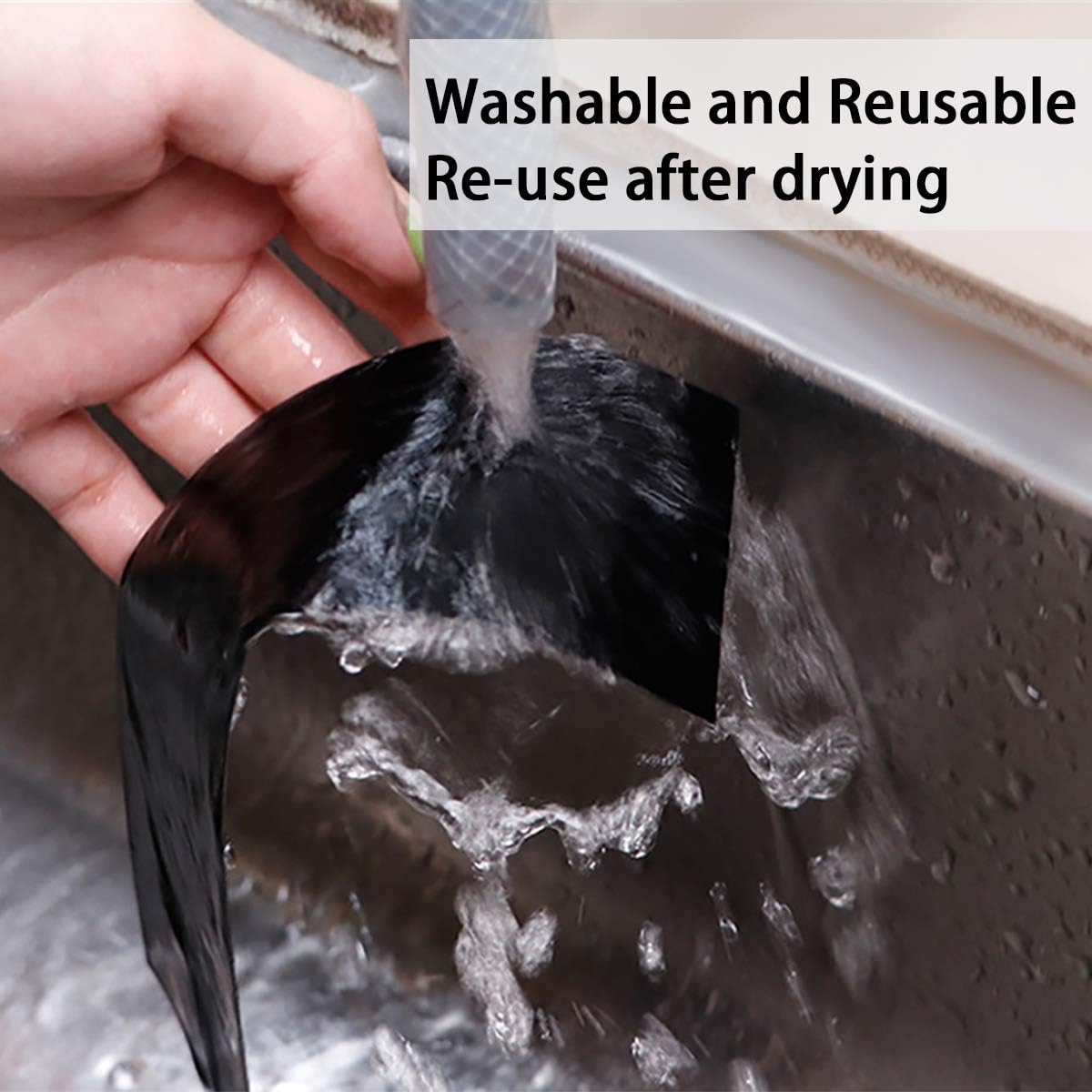 Dgsl Car Door Edge Guards Door Sill Protector, 0.8In X 19.7Ft 5D Carbon Fiber Car Wrap Film, Vinyl Automotive Wrap Film Anti-Col