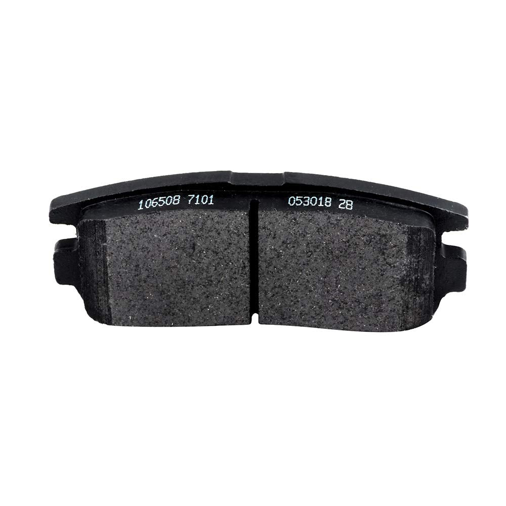 Cciyu D1275 Ceramic Rear Brake Pad Set Fit For 12-15 For Chevy Captiva Sport,07-17 For Chevy Equinox,10-17 For Gmc Terrain,07-09