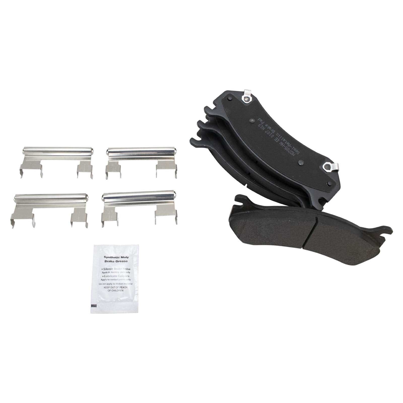 Trq Rear Disc Brake Pads & Rotors Kit Posi Metallic For Chevy Pickup Truck