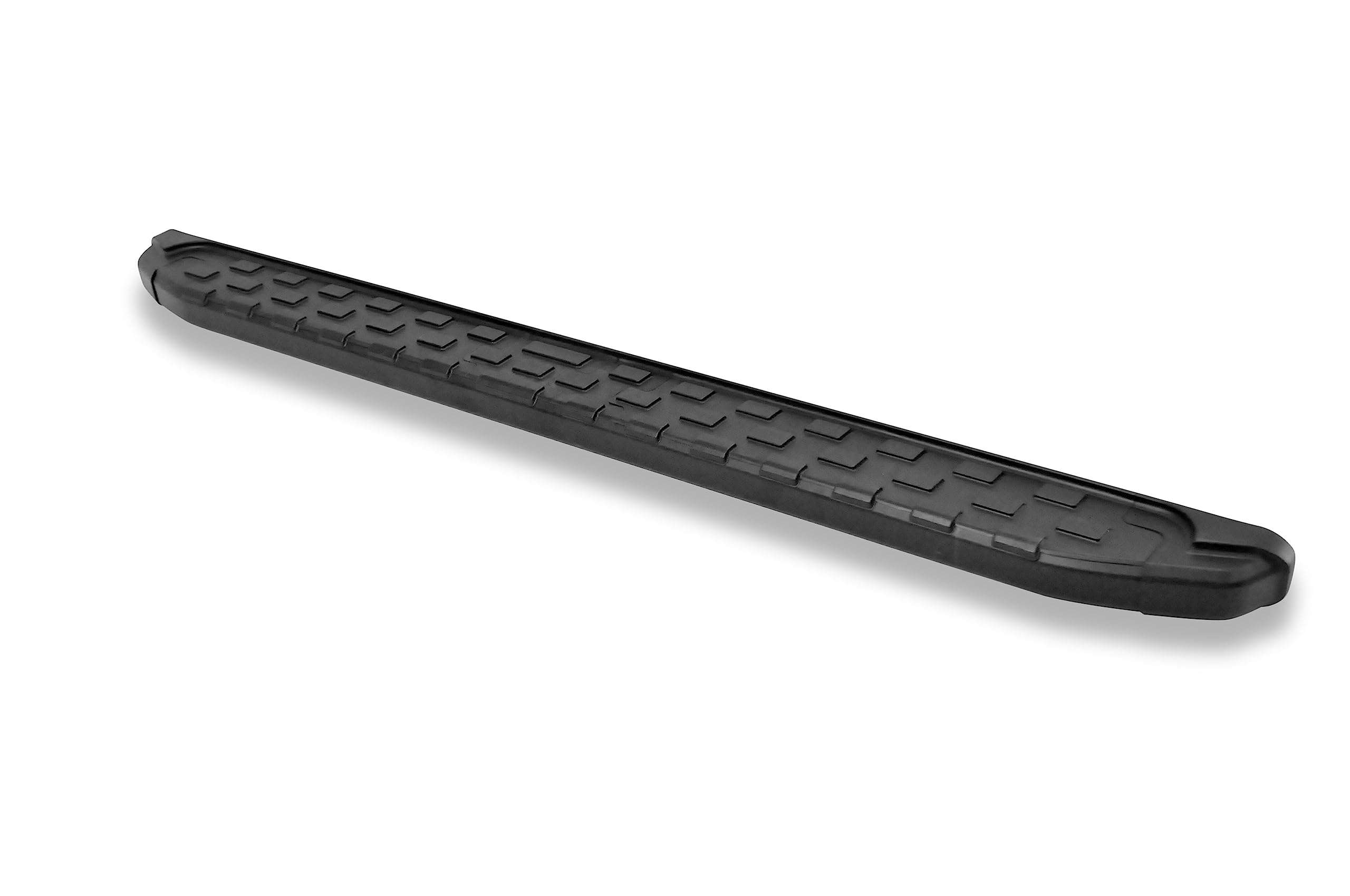 Romik 52224419-5.5'' Rec Series Black Running Boards With Black Trim