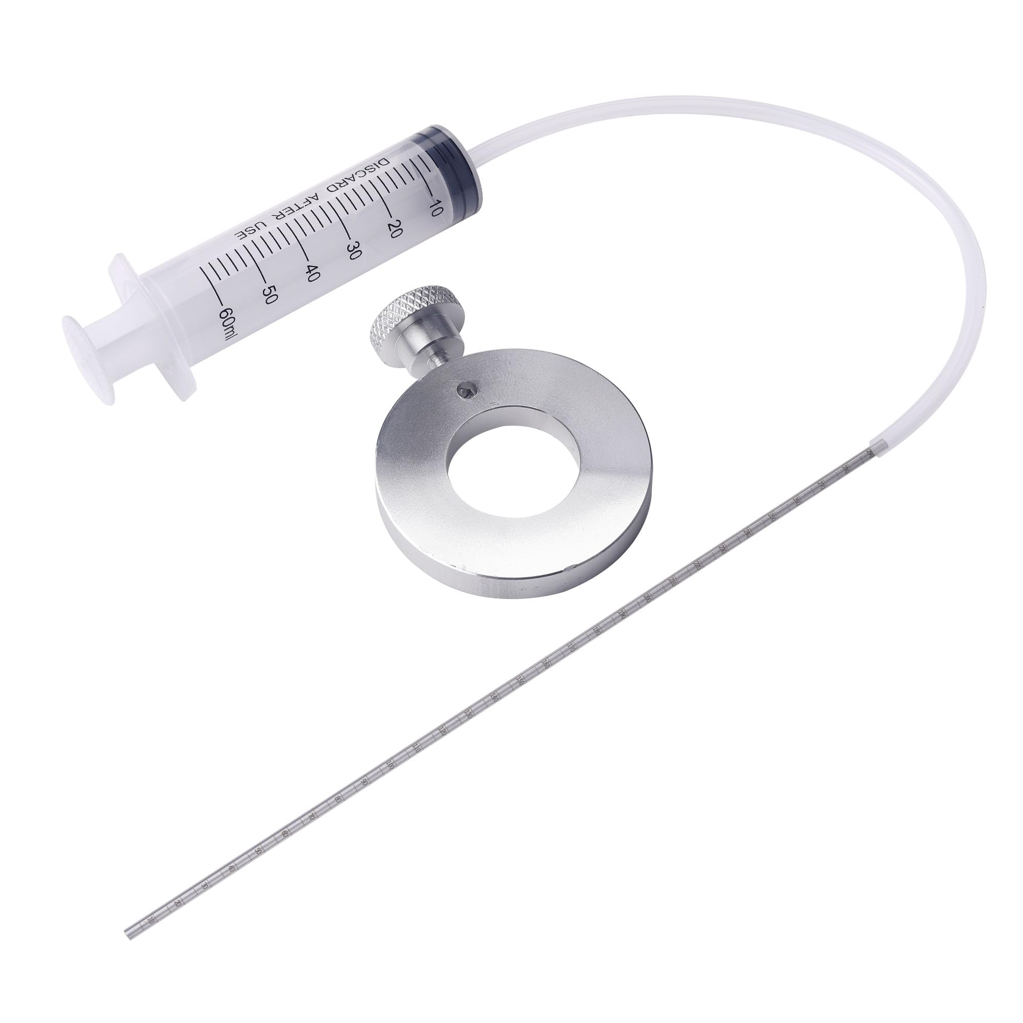 Motorcycle Fork Oil Level Tool Fork Oil Level Adjuster Fork Oil Tool Kit Fork Oil Tool Gauge Suspension Level Tuning Syringe Cap