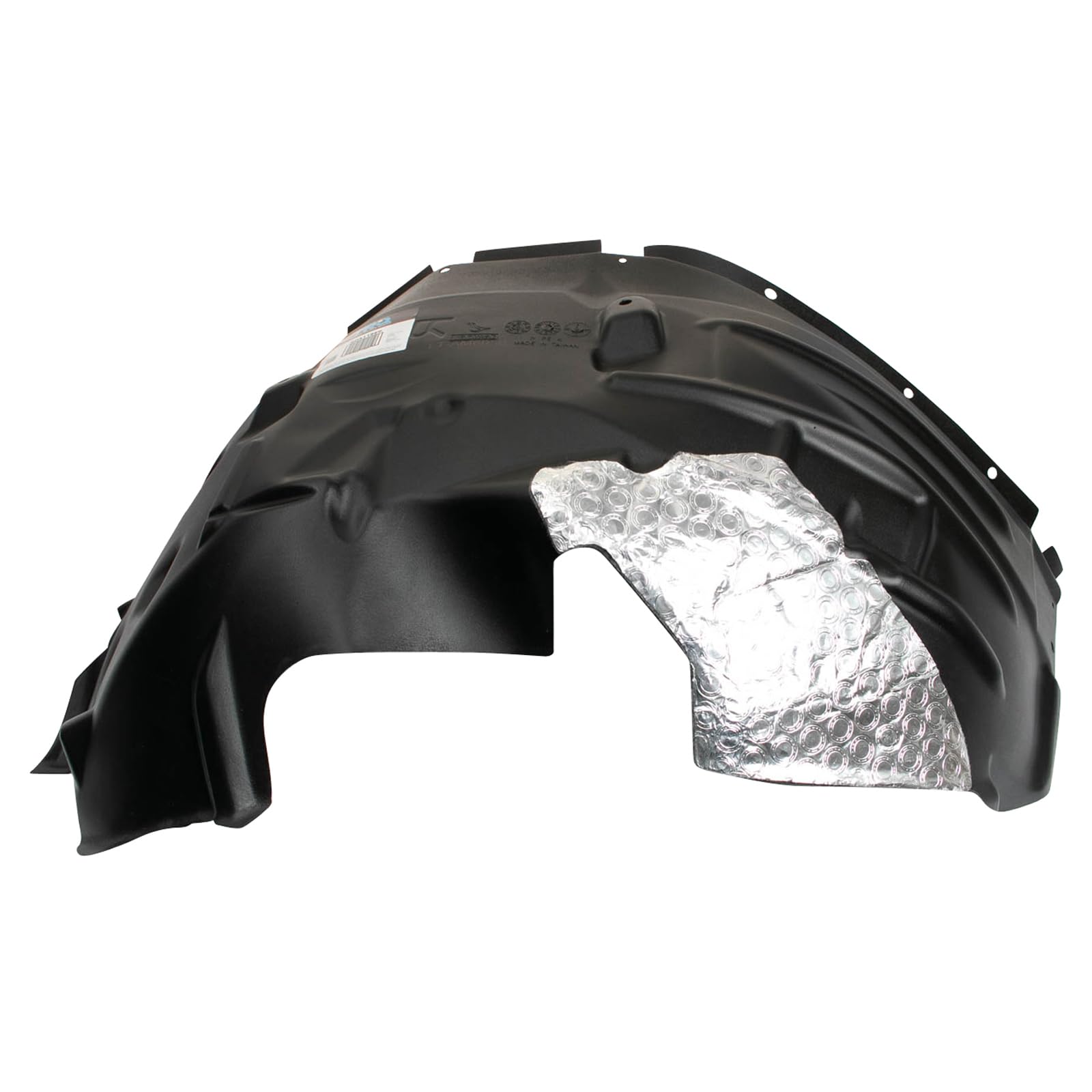 Trq Inner Fender Liner Set Compatible With 2018-2022 Jeep Wrangler Ch1248199 Ch1249199