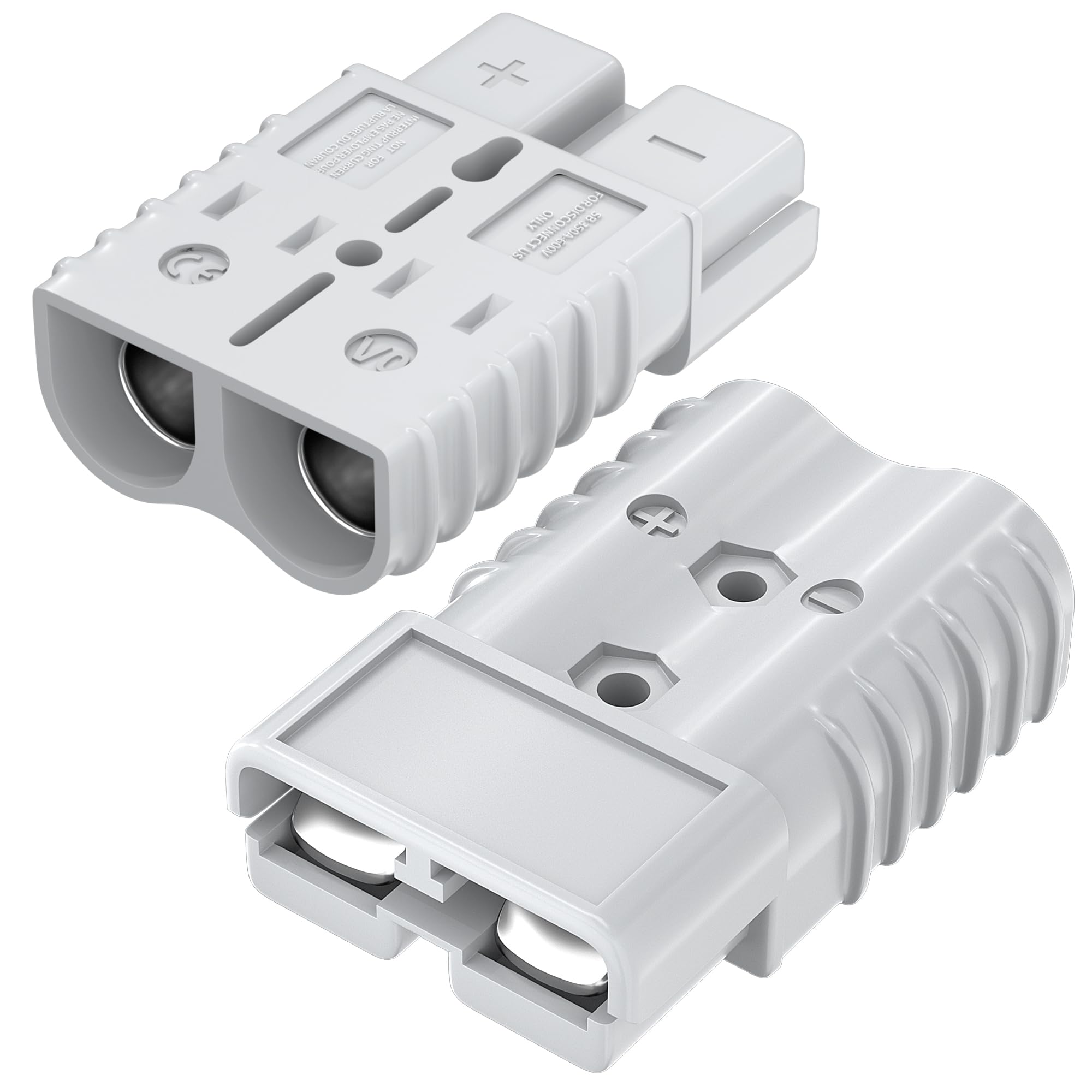 Rvboatpat 350 Amp Battery Quick Connect/Disconnect Connector,12V Wire Harness Plug Connector Kit - 2 Pack
