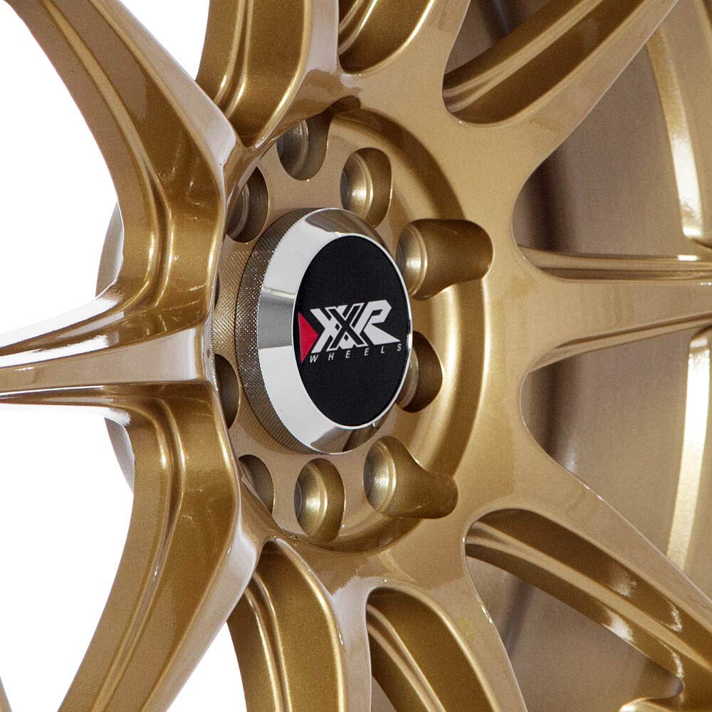 Circuit Performance XXR Wheels Center Cap, Chrome/Black, Model CAP-654C-BK-EMB, Fits Styles 527, 530, 531, 532, 535,