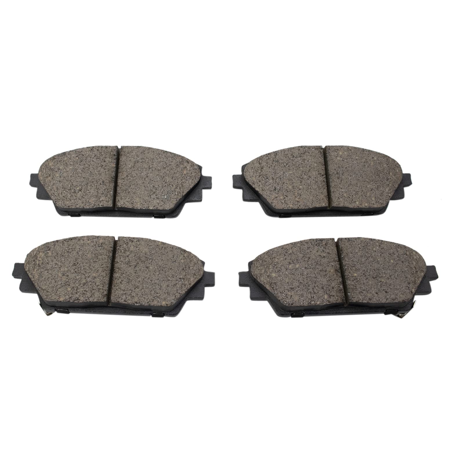TRQ Front Brake Pads Ceramic Compatible with 2014-2018 Mazda 3 2016-2021 CX-3 2020-2023 CX-30