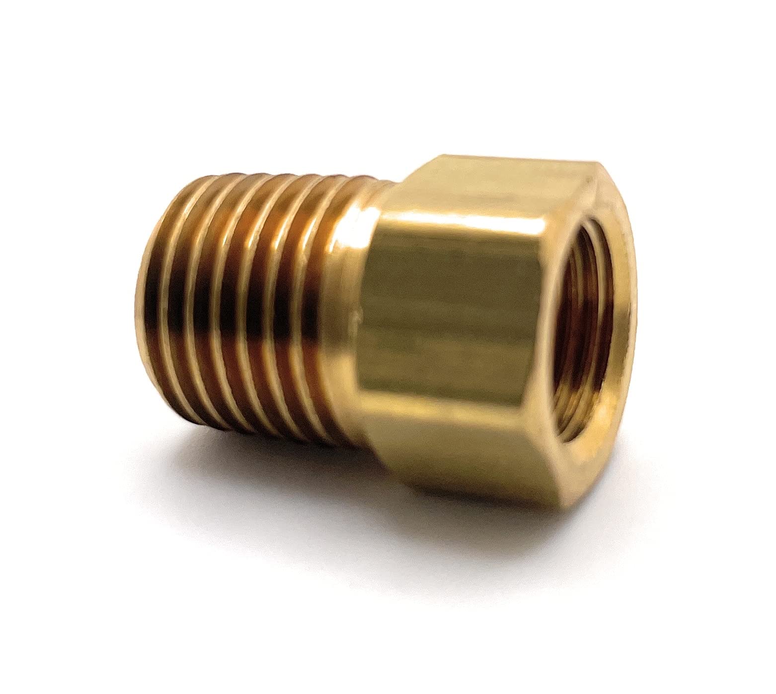 Marshall Excelsior Me2132P Inverted Flare Adapter - 1/4'' Mnpt X 1/4'' Female Flare Plug