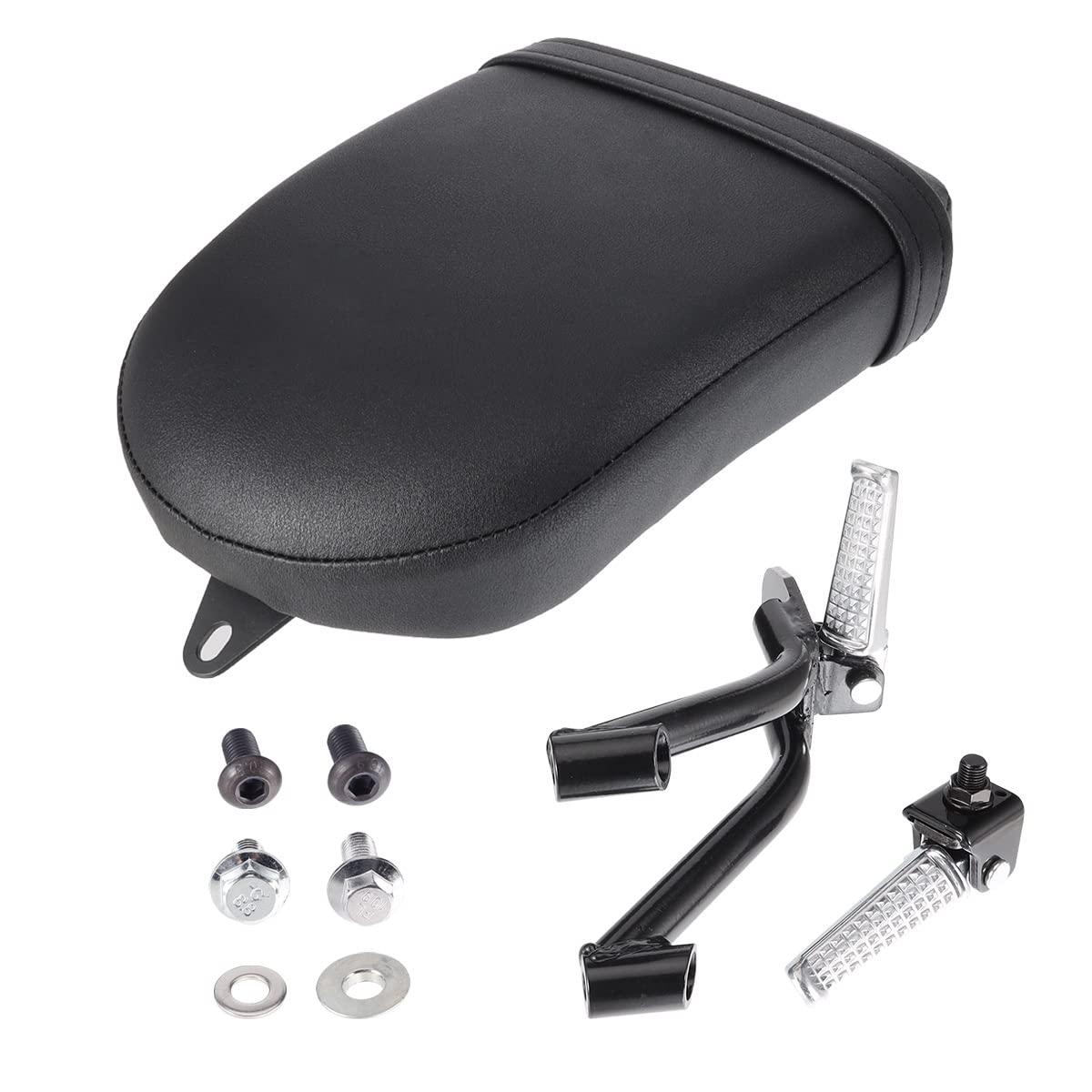 Fiasrac Rear Passenger Seat And Foot Pegs Kit For Honda Cmx 300 Cmx 500 Compatible With Honda Rebel 2017 2018 2019 2020 2022