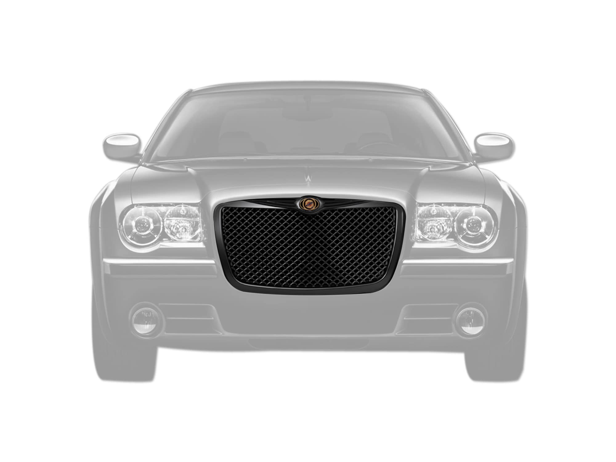 Armordillo 2005-2010 Chrysler 300/300C Mesh Grille Matte Black