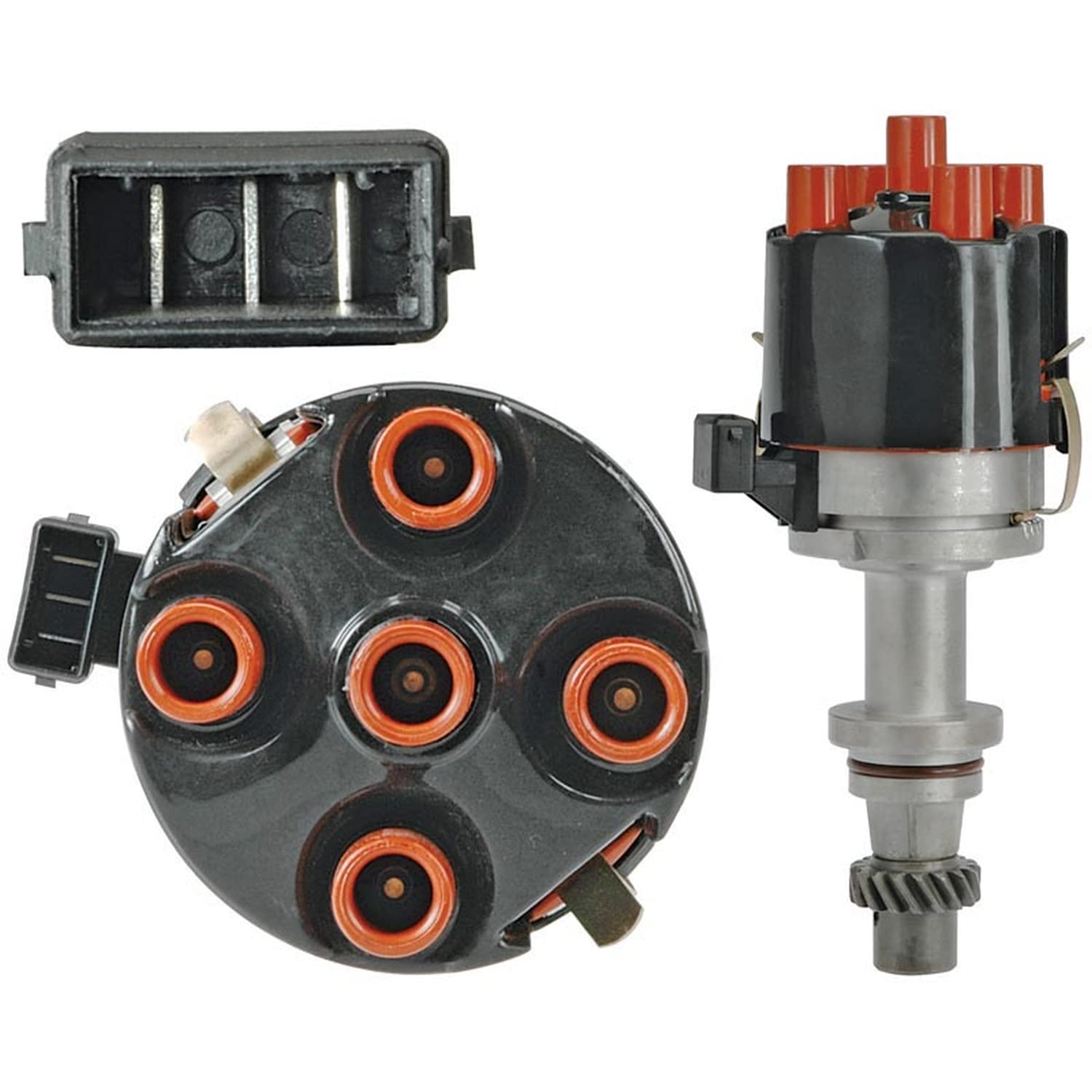 Oeg Parts New Distributor Compatible With Volkswagen Vw Cabriolet Corrado Golf Jetta Passat 1990-1993, Replaces 026 905 205S, 037 905 205F, 037 905 205G, 037 905 205K