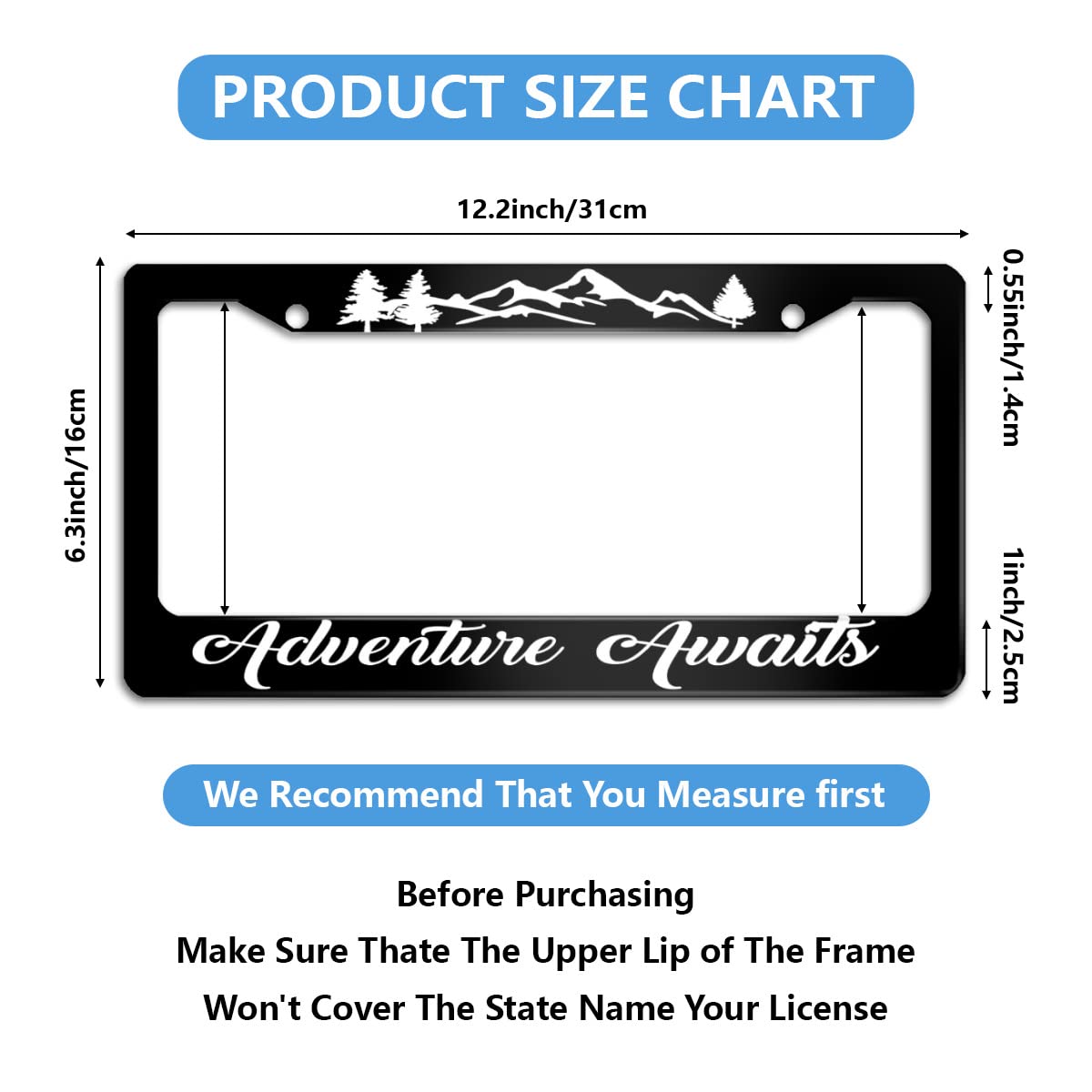 Meikosks Dachshund Dog License Plate Frame I Love Wiener License Plate Frames,Metal Aluminum Car Cover Tag Holder Frames,2 Holes