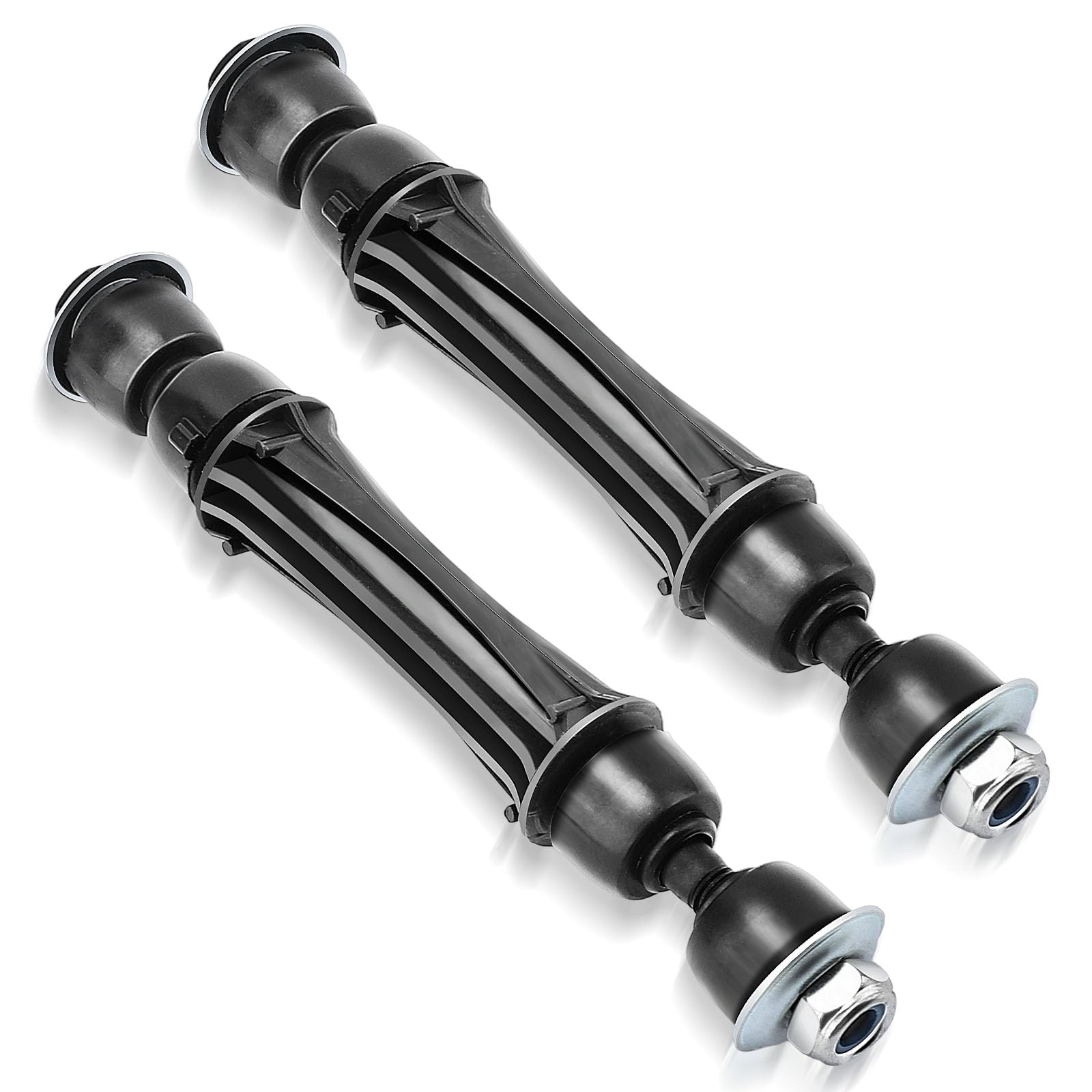 K700432 Front Stabilizer Sway Bar End Links for 07-16 Chevy Silverado 1500,07-13 Avalanche,07-16 Tahoe,15-16 Suburban/GMC 07-16 