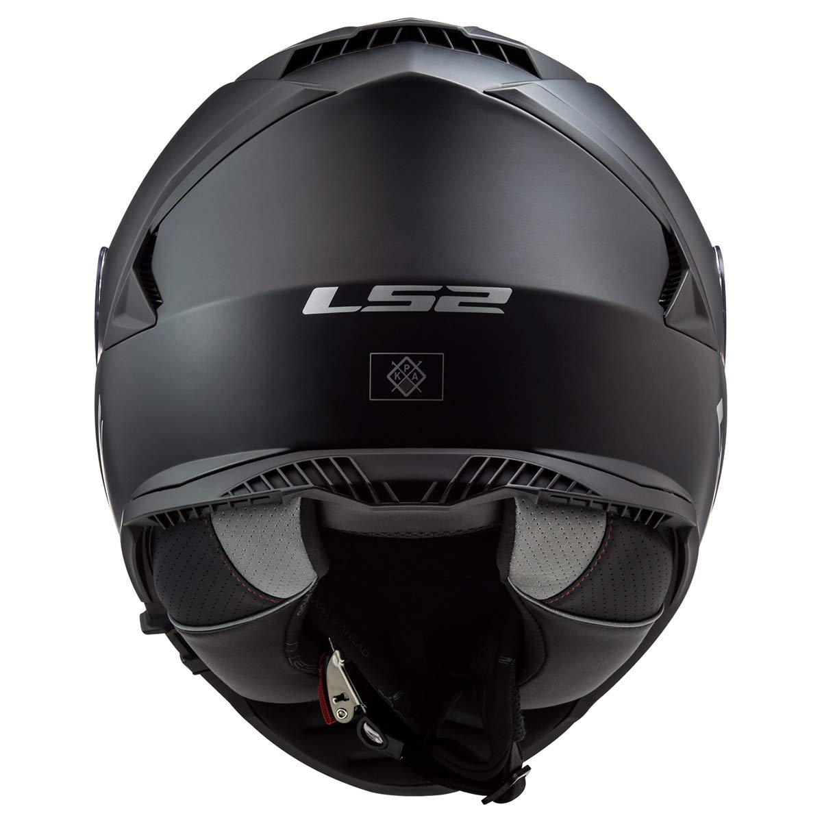 Ls2 Helmets Assault Full Face Motorcycle Helmet W/Sunshield (Matte Black - X-Small)