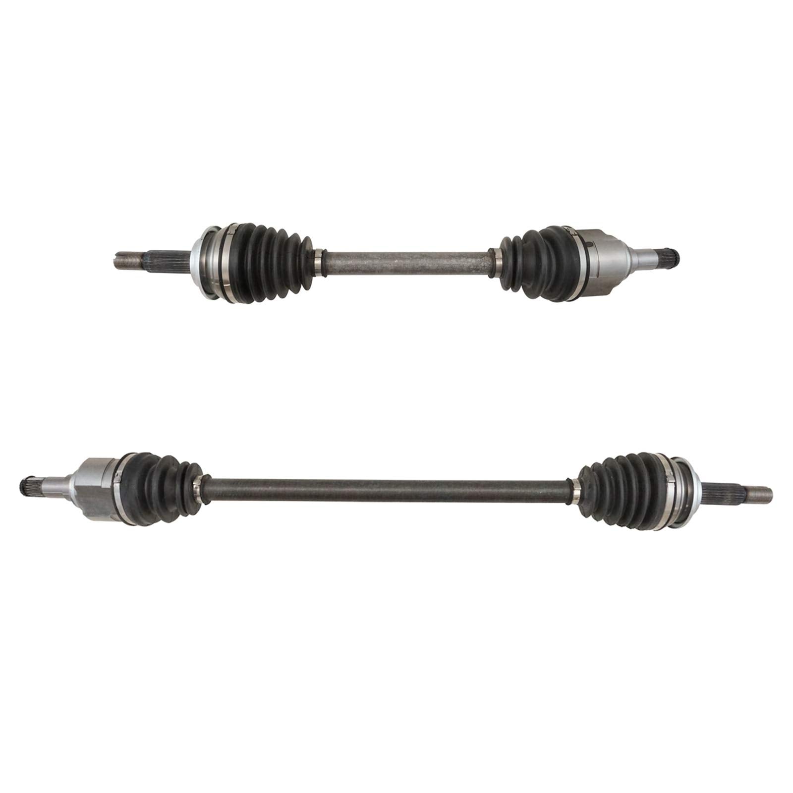 Trq Front Cv Axle Shaft Assembly Set Compatible With 2007-2017 Toyota Yaris