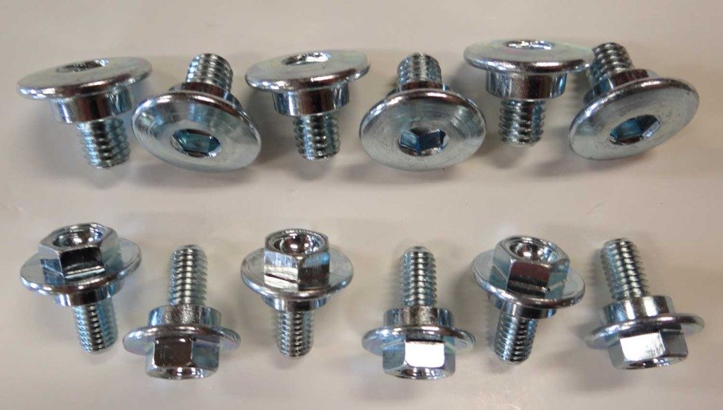 250pc Specbolt Fasteners Brand Bolt Kit fits: Honda CRF150 CRF250 CRF250 Maintenance & Restoration of MX Dirt Bike Fasteners CRF