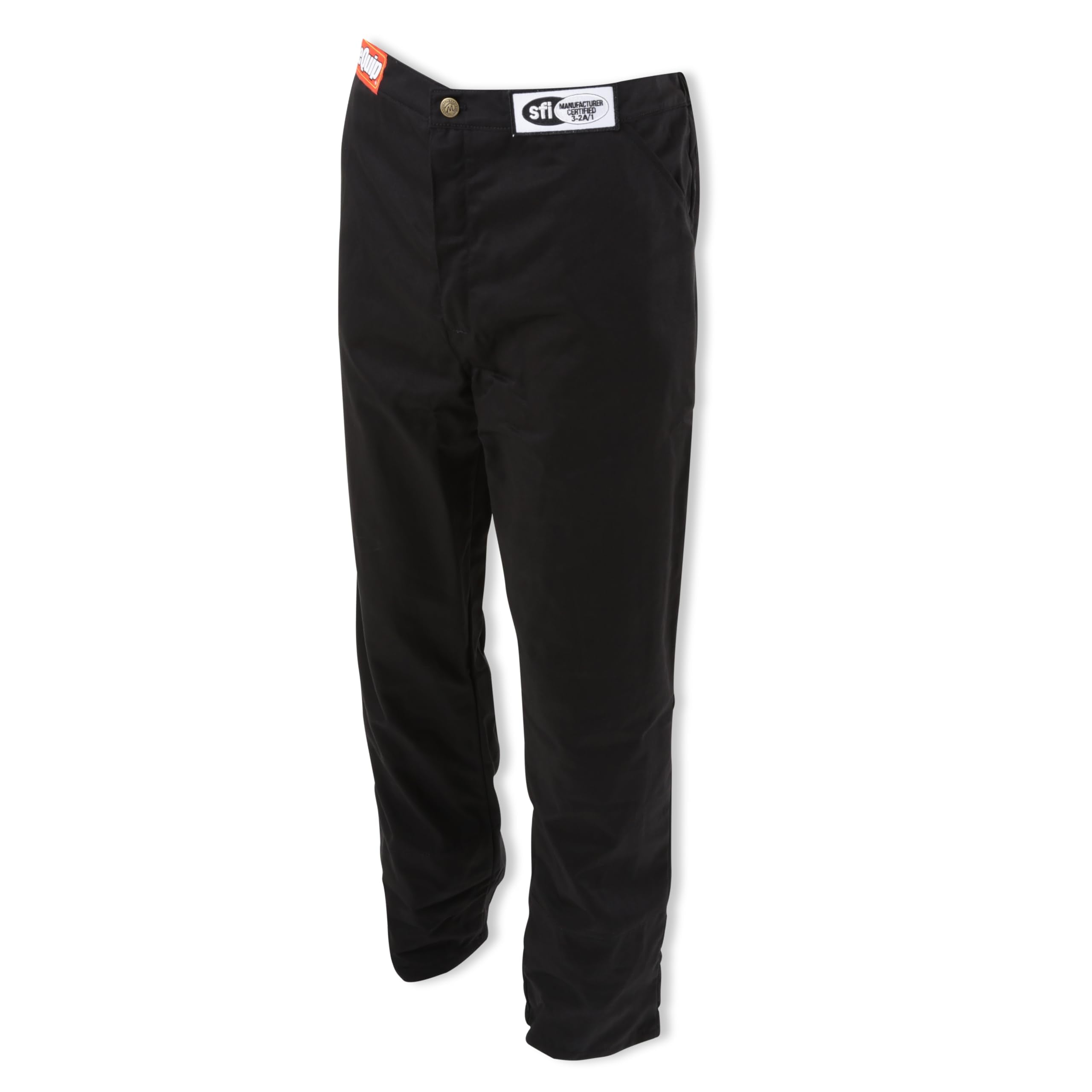 Racequip Racing Driver Fire Suit Pants Single Layer Sfi 3.2A/ 1 Black X-Large 112006