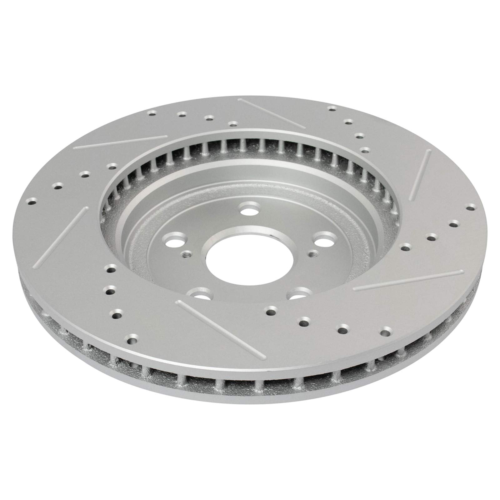 Trq Front Performance Brake Rotors Set Premium G-Coated Compatible With 2004-2006 Lexus Rx330 2007-2009 Rx350 2006-2008 Rx400H 2