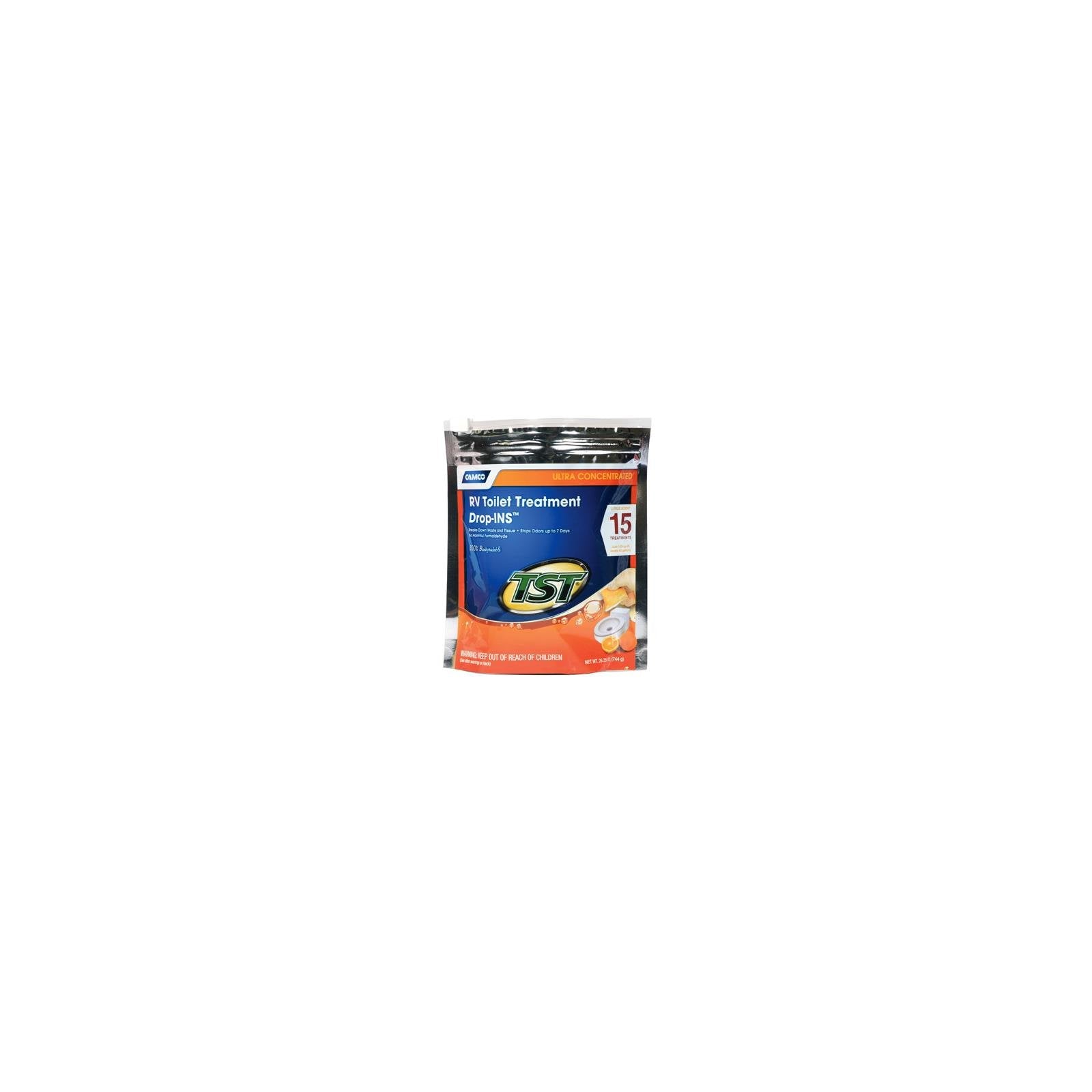 Camco 41189 Orange Power Drop-Ins 15 Count