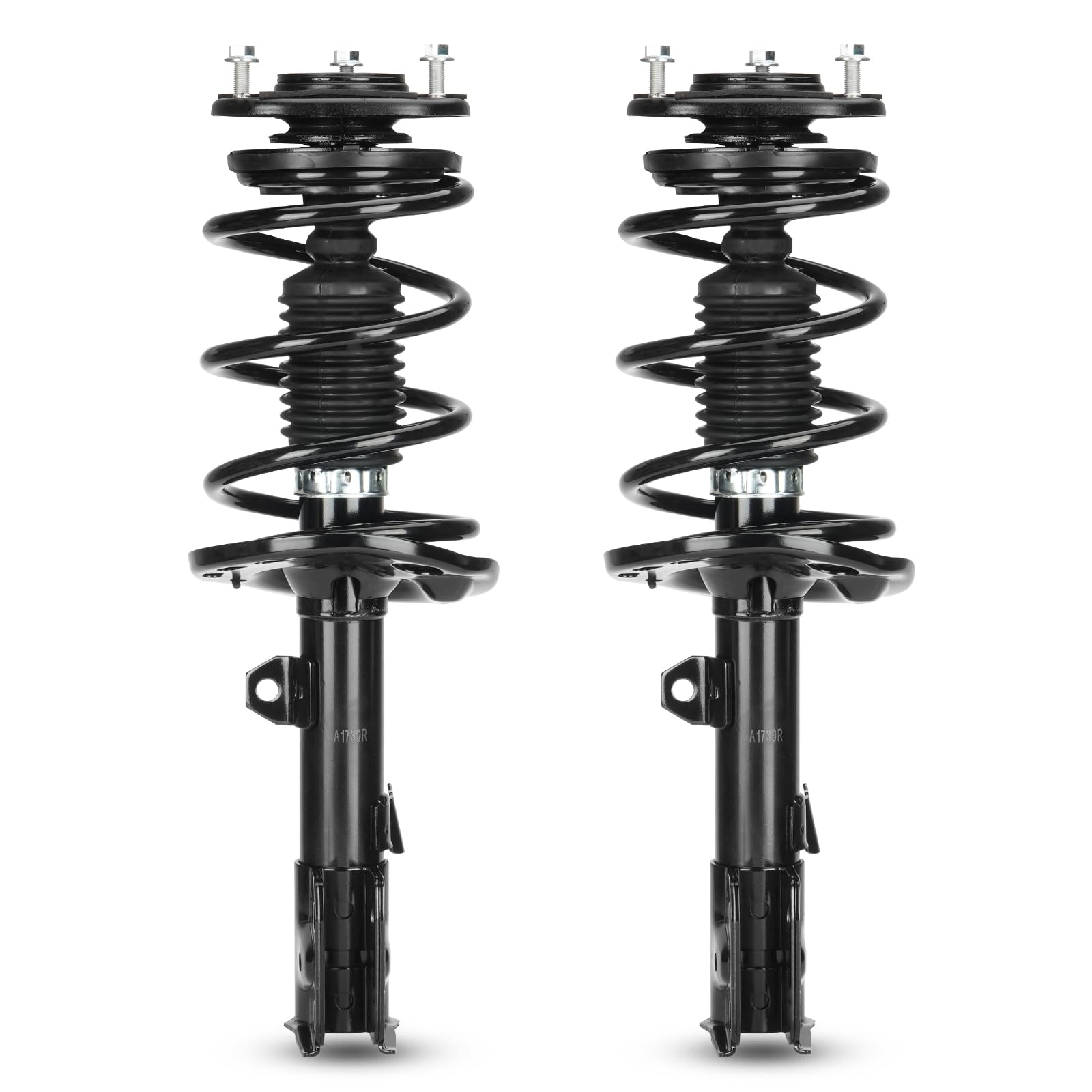 Front Struts Shocks w/Coil Springs Absorber for Toyota Corolla 1.8L I4 (Exc. Sport Suspension) 2014 2015 2016 2017 2018 2019, St