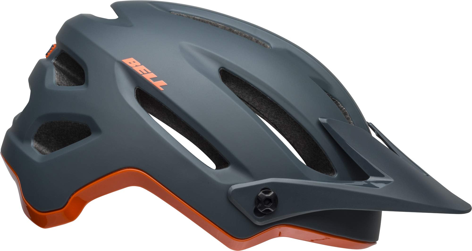 Bell 4Forty Mips Adult Mountain Bike Helmet - Matte/Gloss Slate/Orange (2023), Small (52-56 Cm)