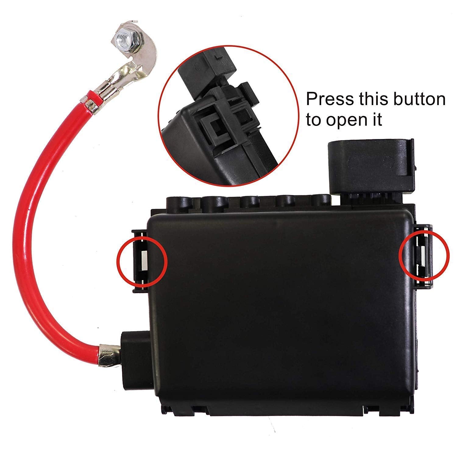 Fuse Box Battery Terminal For Vw Beetle Golf Bora Jetta 2.0 1.9Tdi 1J0937550A Or 1J0937550B
