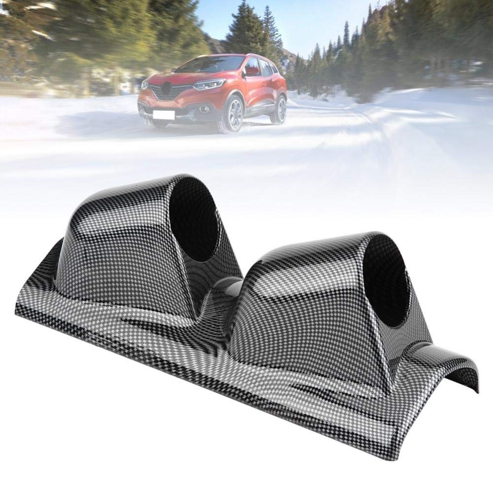 Universal Heavy Duty Racing Sport Meter Gauge Pillar Mount Pod Holder Bracket Gauge Holder Single Hole/Dual Hole/Triple Hole (Optional)(Dual Control)