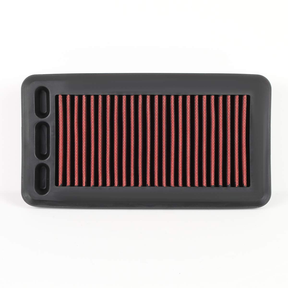Dna Motoring Afpn-191-Rd Clean Air Washable Drop In Panel Air Filter Enhance Engine Performance Power & Acceleration Improve [Co