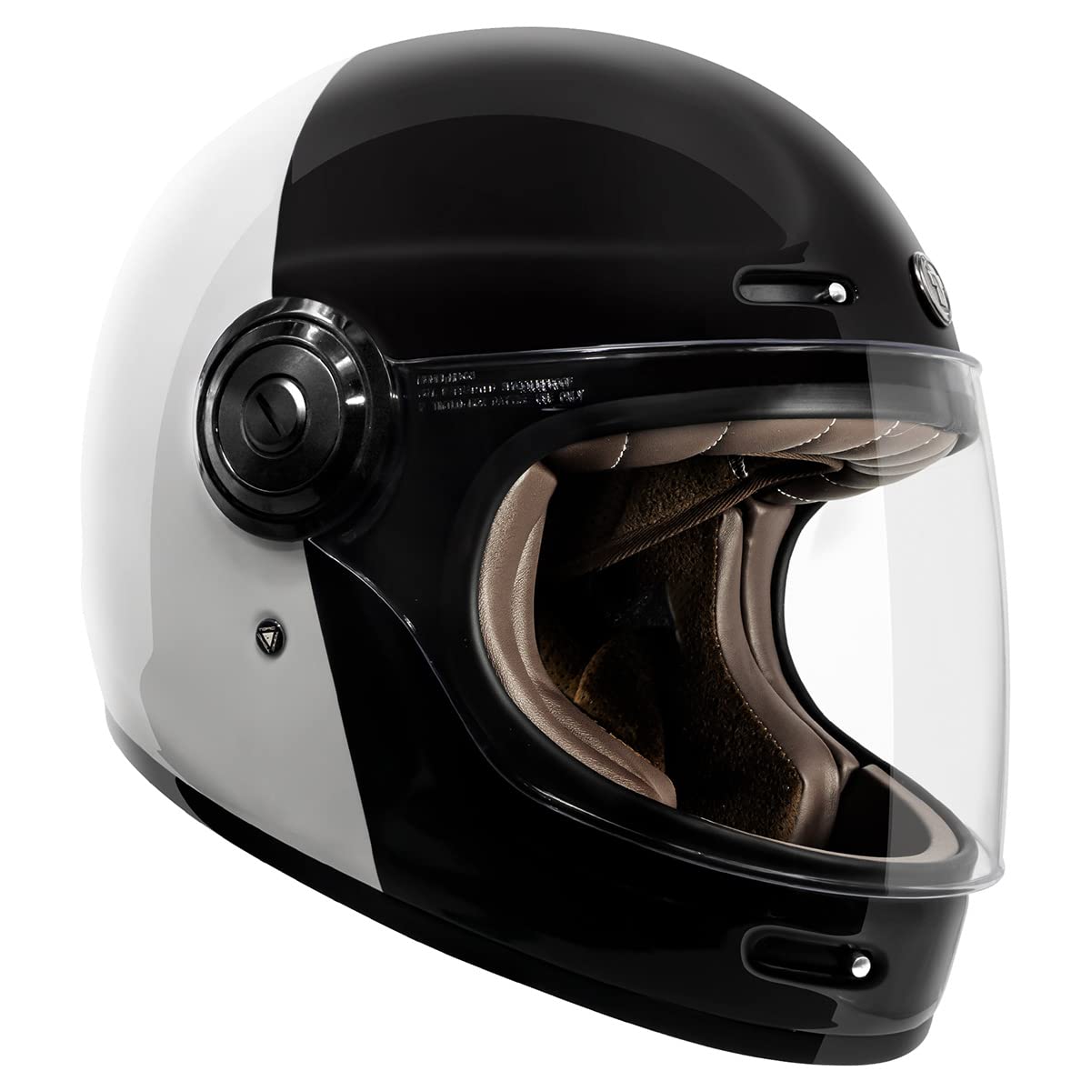 TORC T1 Full Face Motorcycle Helmet - 3X-Large, Gloss Black Fifty One Fifty, Model T105515027
