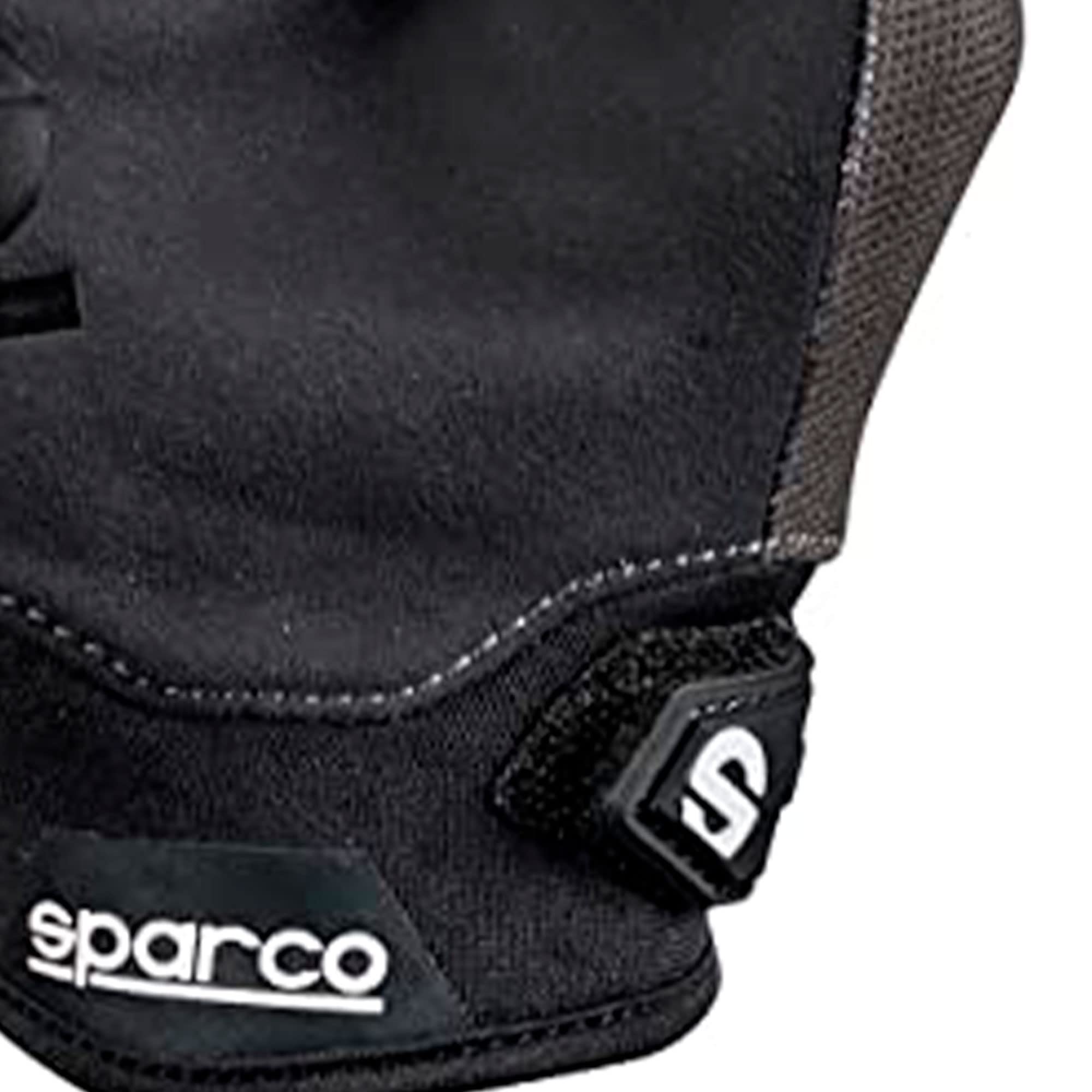 Sparco 002093Nr3L Glove Meca 3 Lrg Black