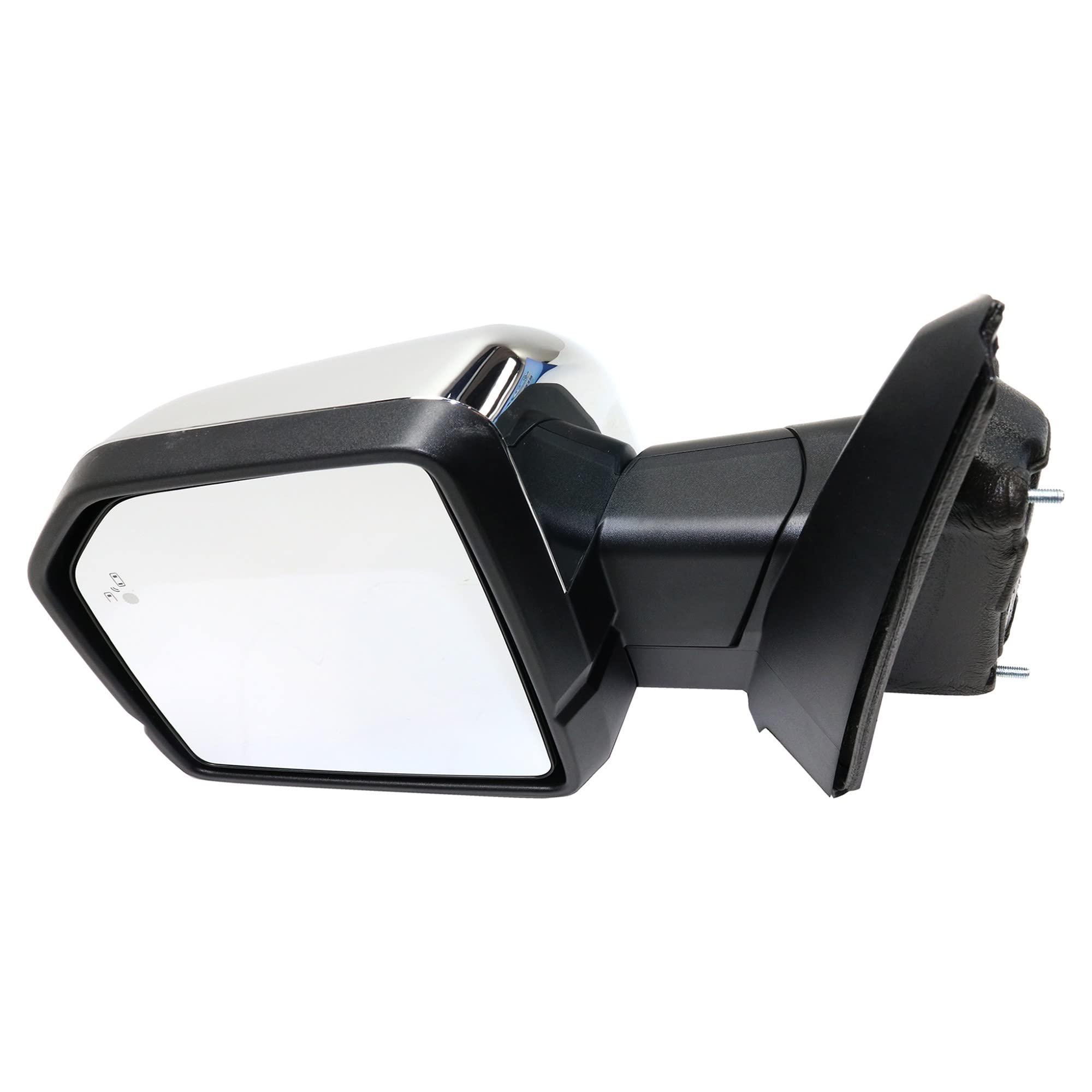 Kool-Vue Mirror Compatible with 2015-2017 Ford F-150 Driver Side In-housing Signal Light, Power Folding, Heated, With memory, Ch
