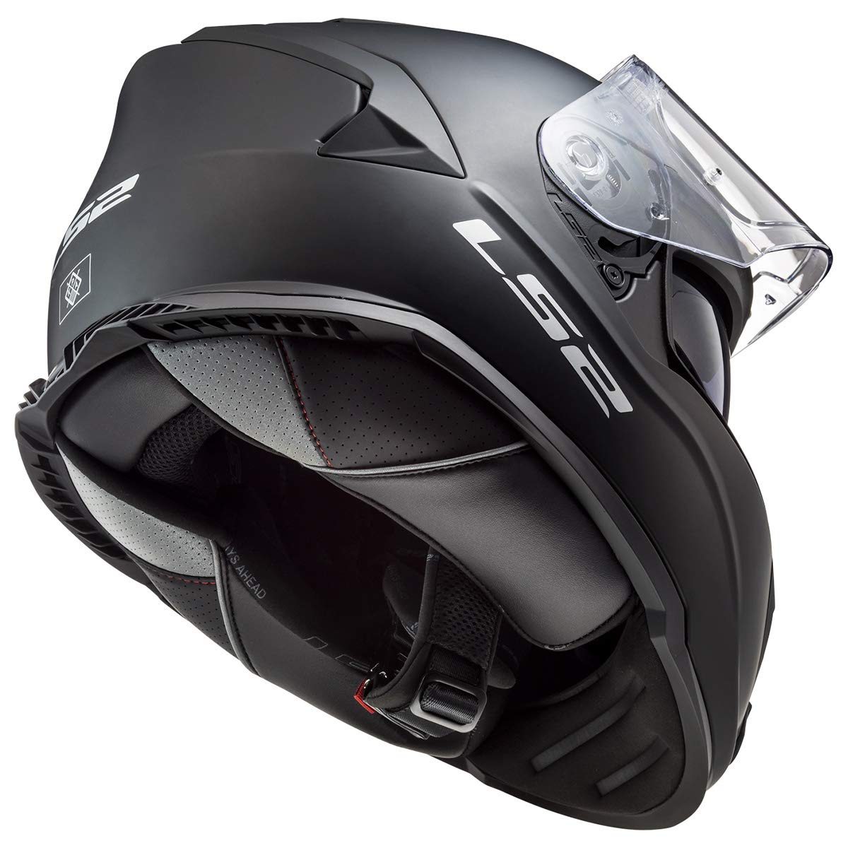 Ls2 Helmets Assault Full Face Motorcycle Helmet W/Sunshield (Matte Black - 4X-Large)