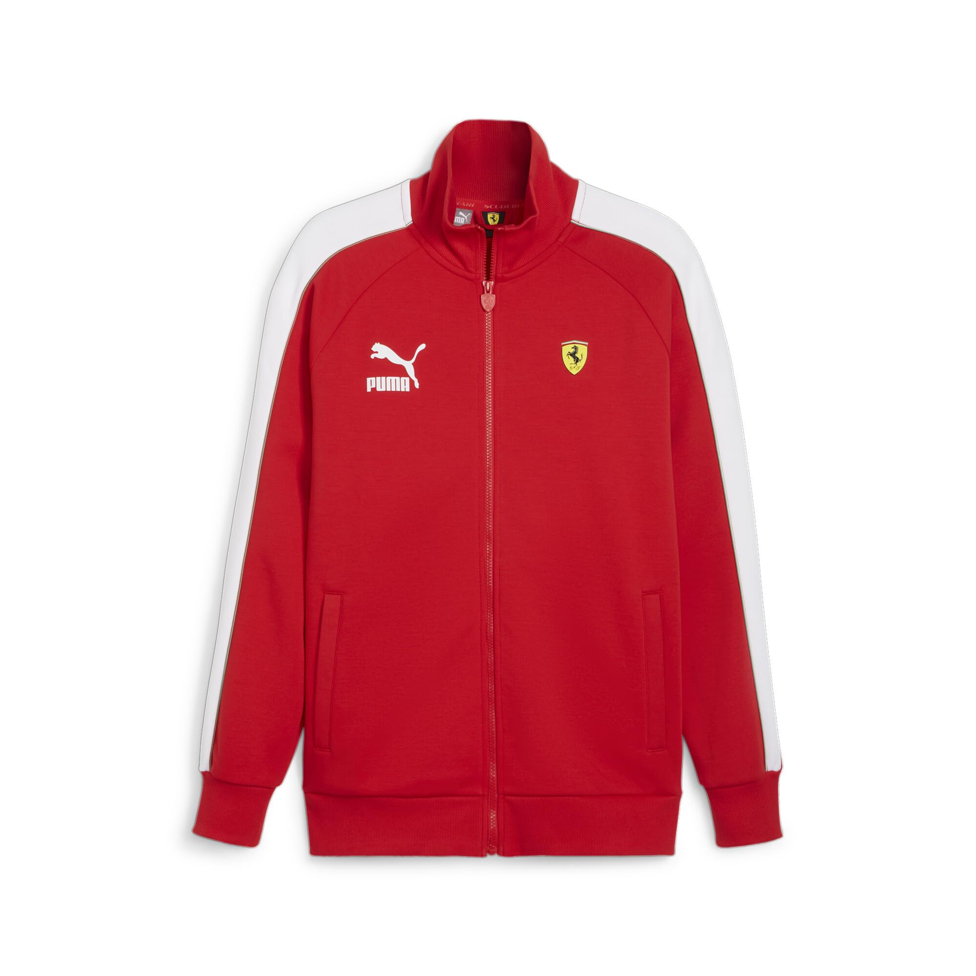 PUMA Mens Scuderia Ferrari Race Mt7 Track Jacket, Rosso Corsa-ss24, X-Large US