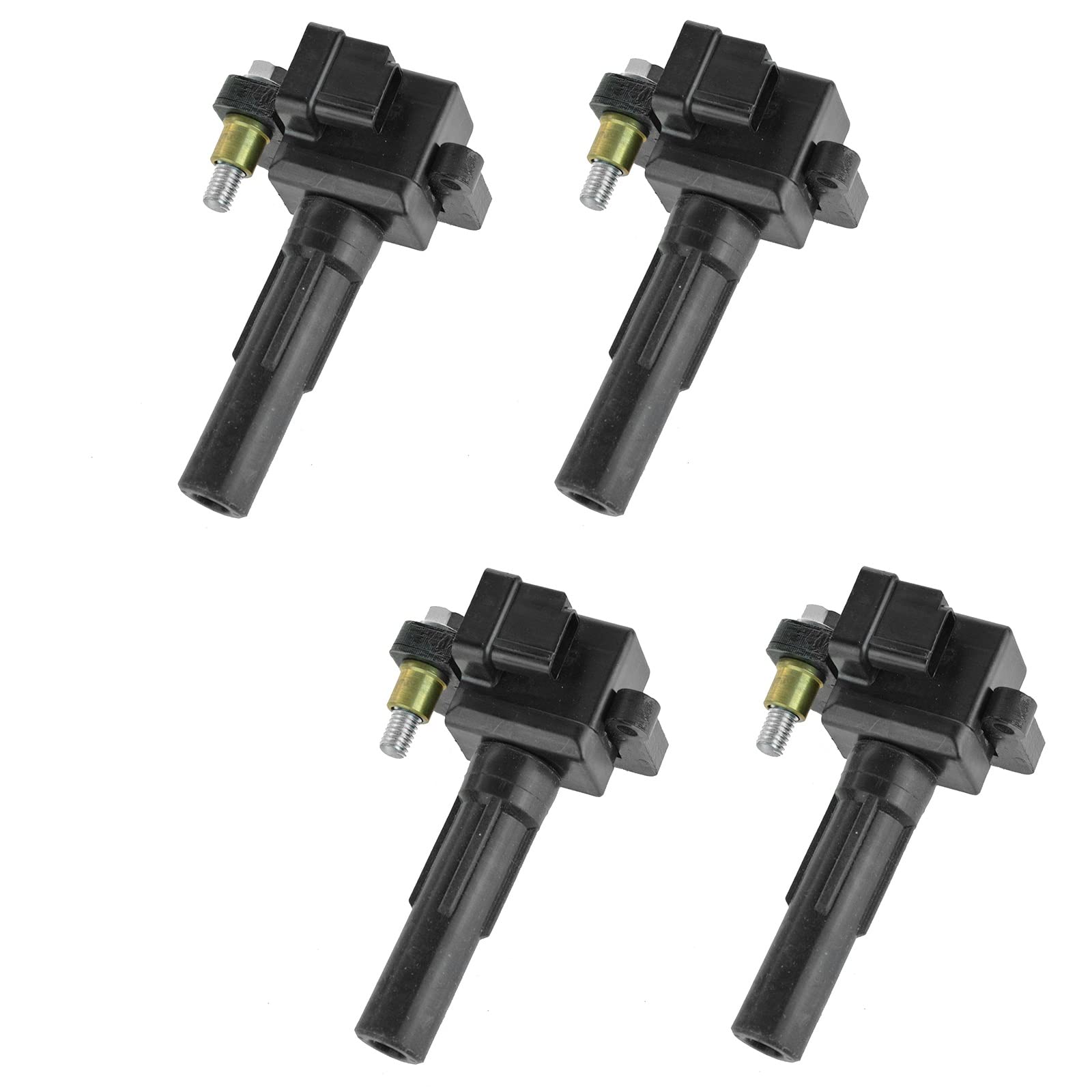 Trq Ignition Coil Set Compatible With 2002 Subaru Impreza