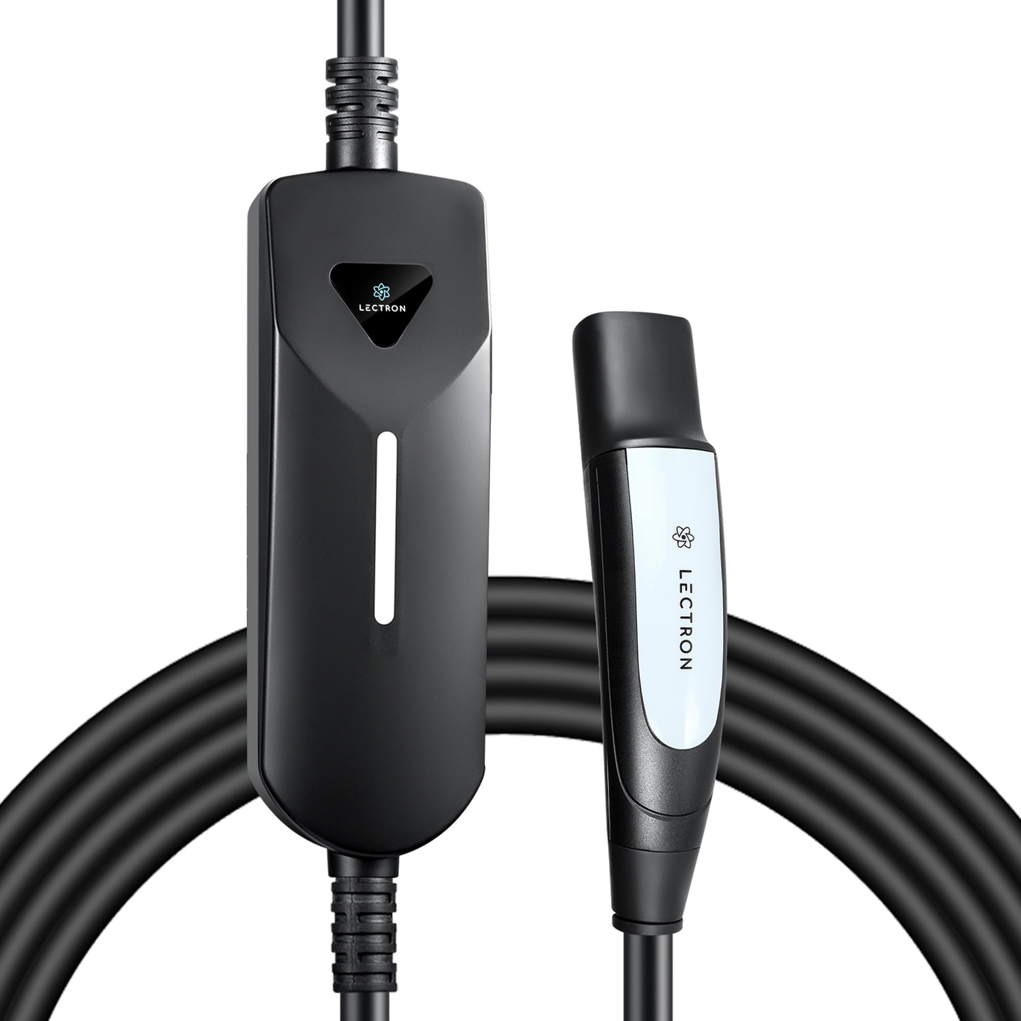 Lectron Level 1/2 (12A & 40A) Tesla NACS EV Charger - Dual-Level Electric Vehicle Charging Station with NEMA 14-50/5-15 Plug - P