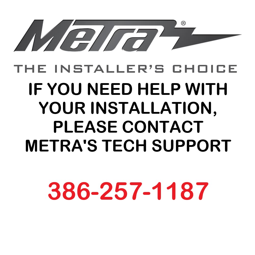 Metra 71-2106 Gm Oem Wiring Harness 44-Pin