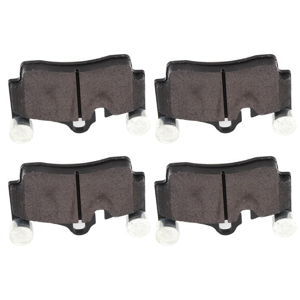 Cciyu D978 Rear Semi-Metallic Disc Brake Pads Kit For Audi Q7 2007-2015,For Porsche Cayenne 2003-2006 2008-2010,For Volkswagen F