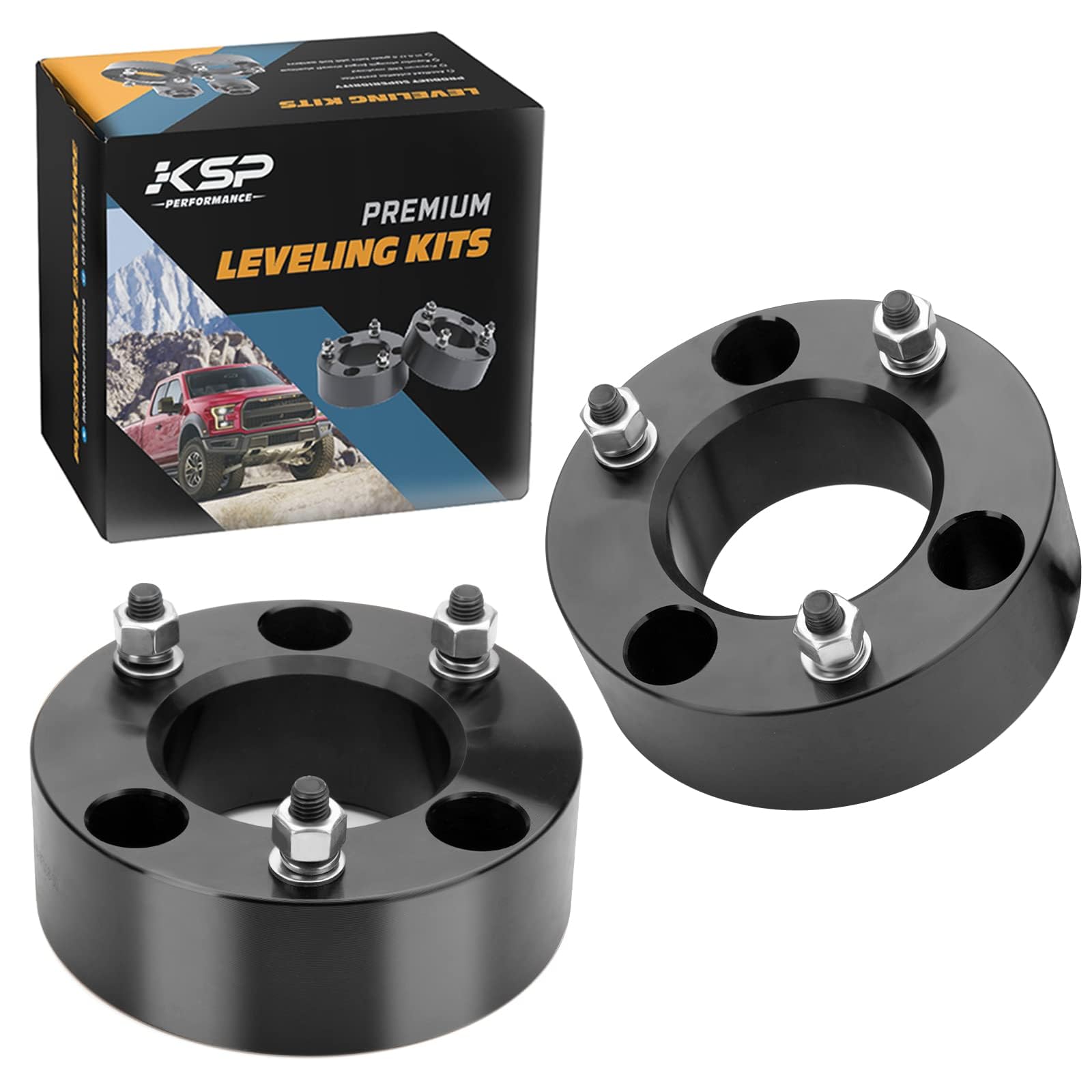 Ksp 3In Level Lift Kits For F150 2004-2025,3'' Front Leveling Lift Kits Compatible With Expedition 03-18,Mark Lt 2005-2008, Alum