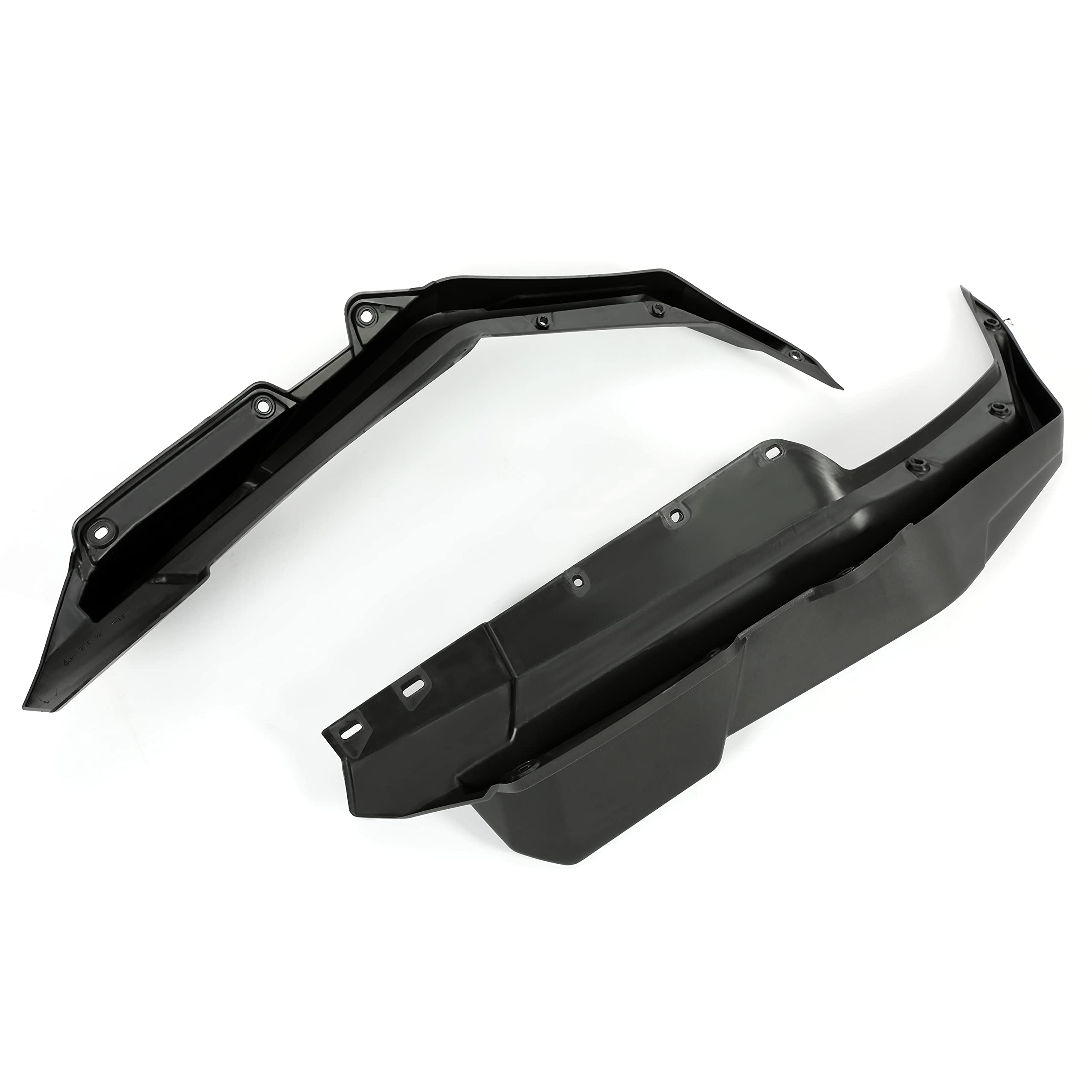 KUAFU Fender Flares for 2013-2016 Can-Am Maverick 1000 Max, Black Polypropylene, Model GO-1457, Extended Mud Guards, 4Pcs