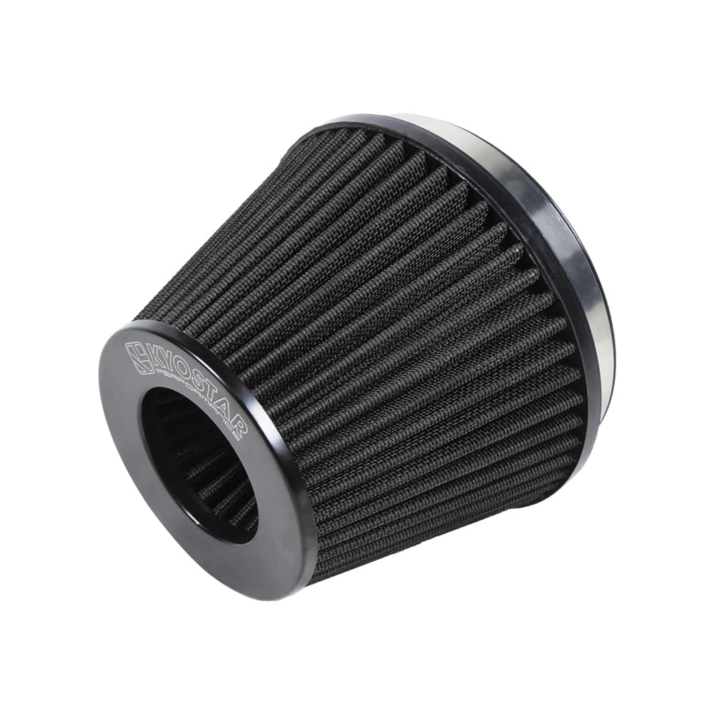 Kyostar 6 Inch (152Mm) Neck High Flow Inlet Cold Air Intake Cone Replacement Dry Air Filter Black