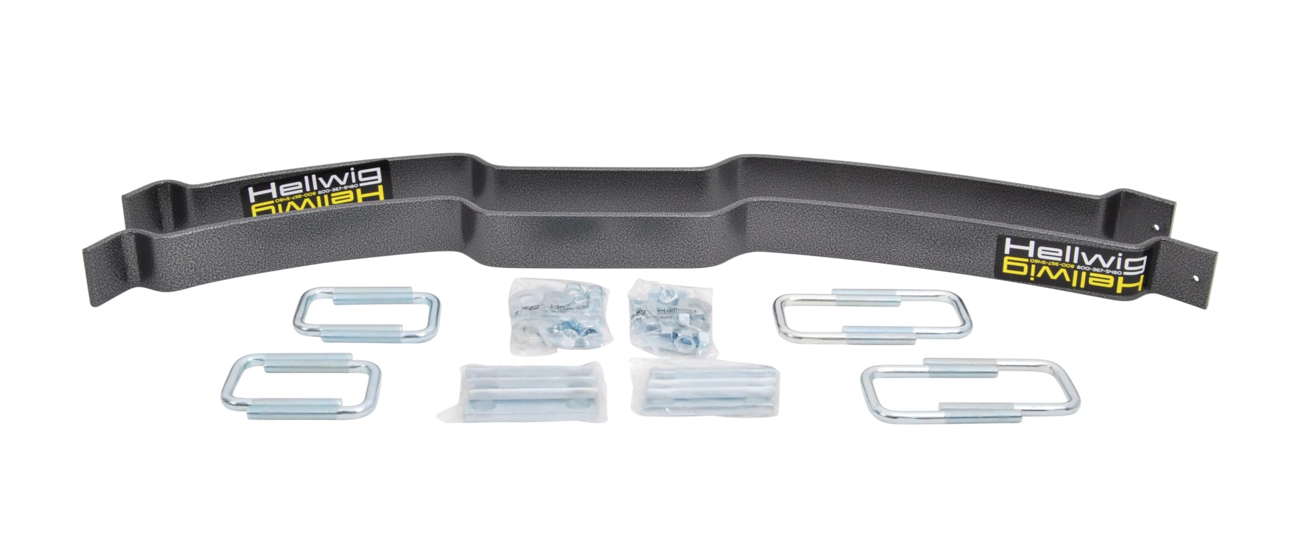Hellwig 1801 Ez-990 Helper Spring Kit, Step Bracket Style Leaf, 2.5'