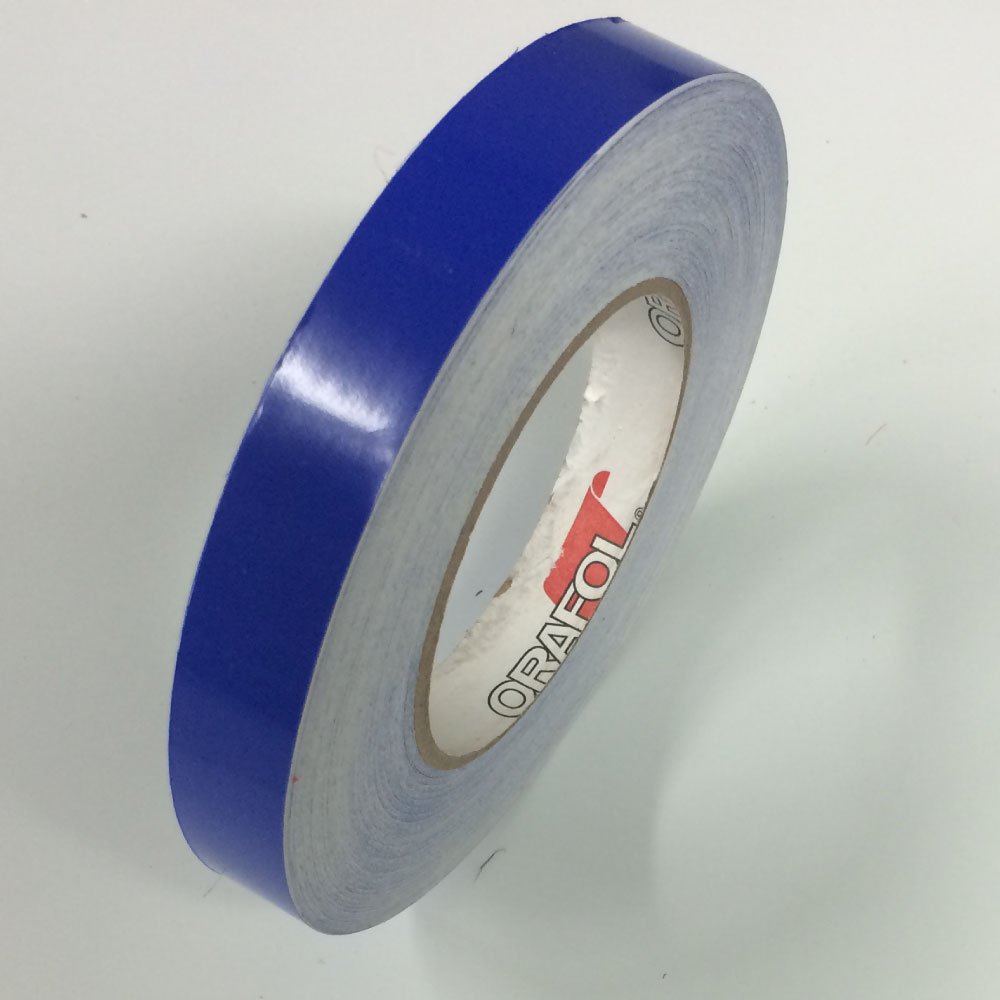 Oracal Vinyl Striping Tape 651 - Pinstripes, Decals, Stickers, Striping - 1 Inch X 150Ft. Roll - Brilliant Blue