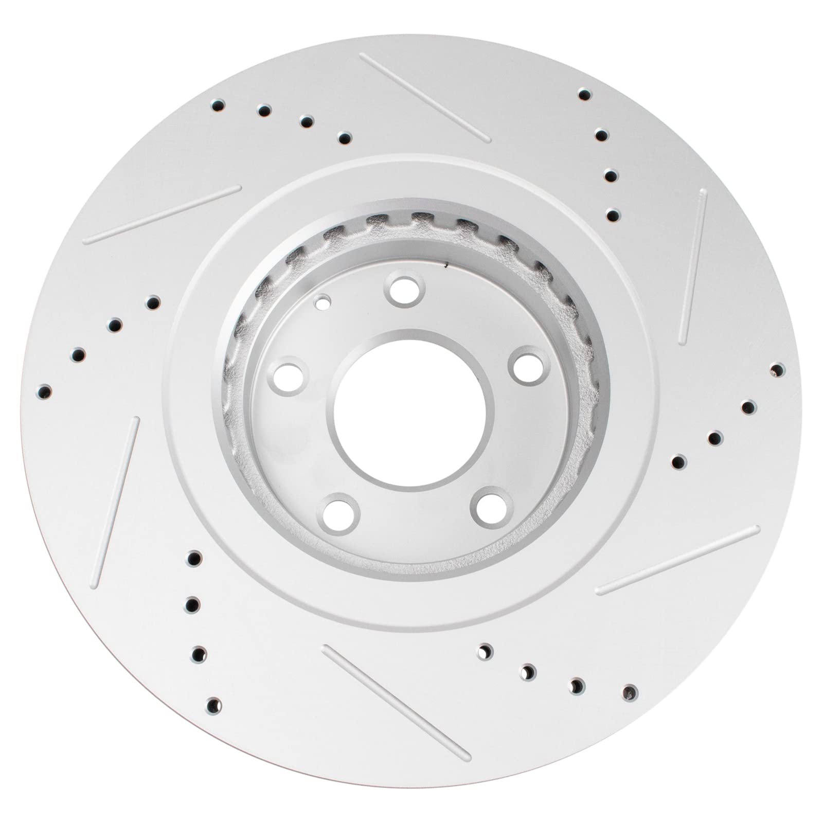 Trq Front Performance Brake Rotors Set Premium G-Coated Compatible With 2019-2021 Mazda 6 Cx-5 2016-2021 Cx-9