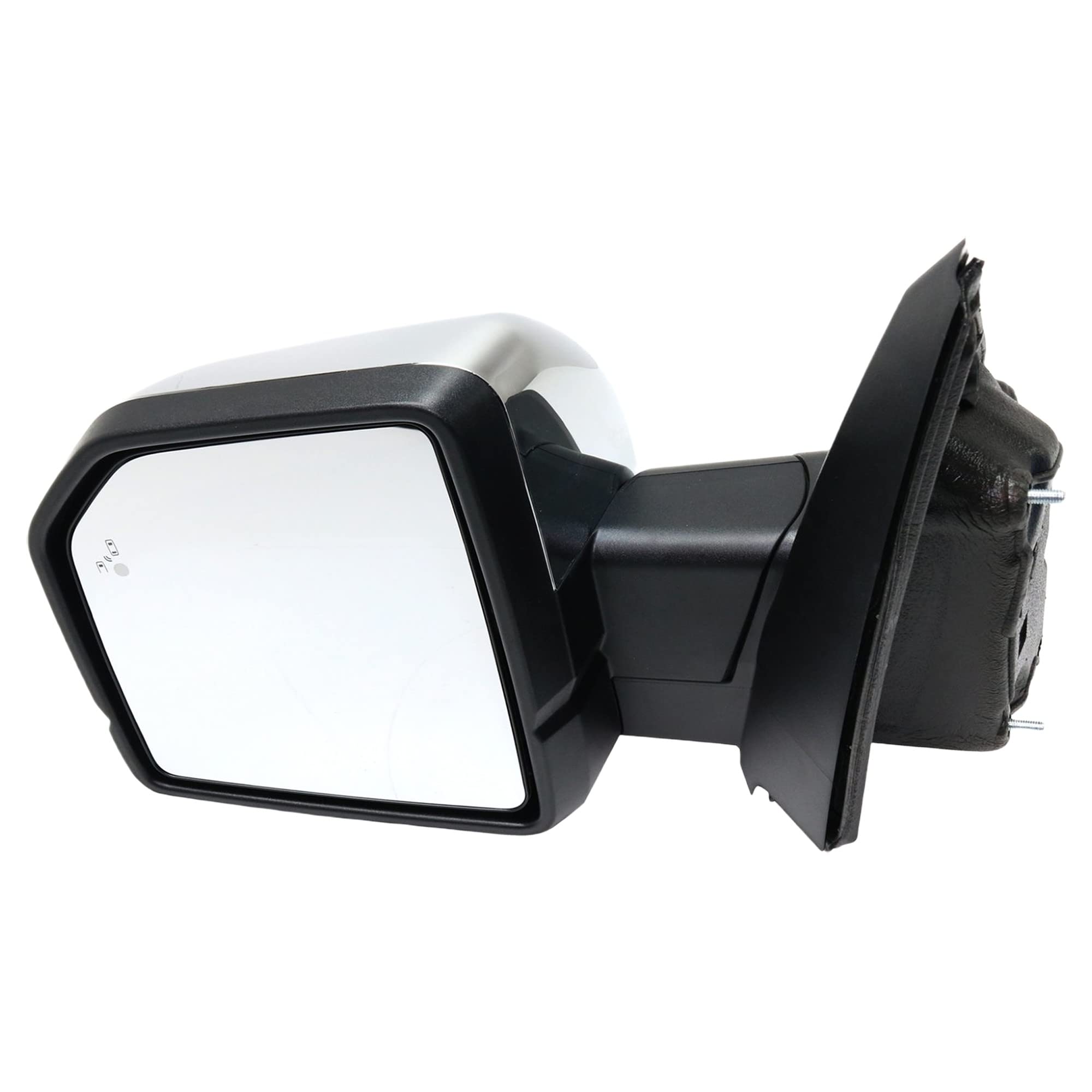 Kool-Vue Mirror Compatible with 2015-2017 Ford F-150 Driver Side In-housing Signal Light, Power Folding, Heated, With memory, Ch